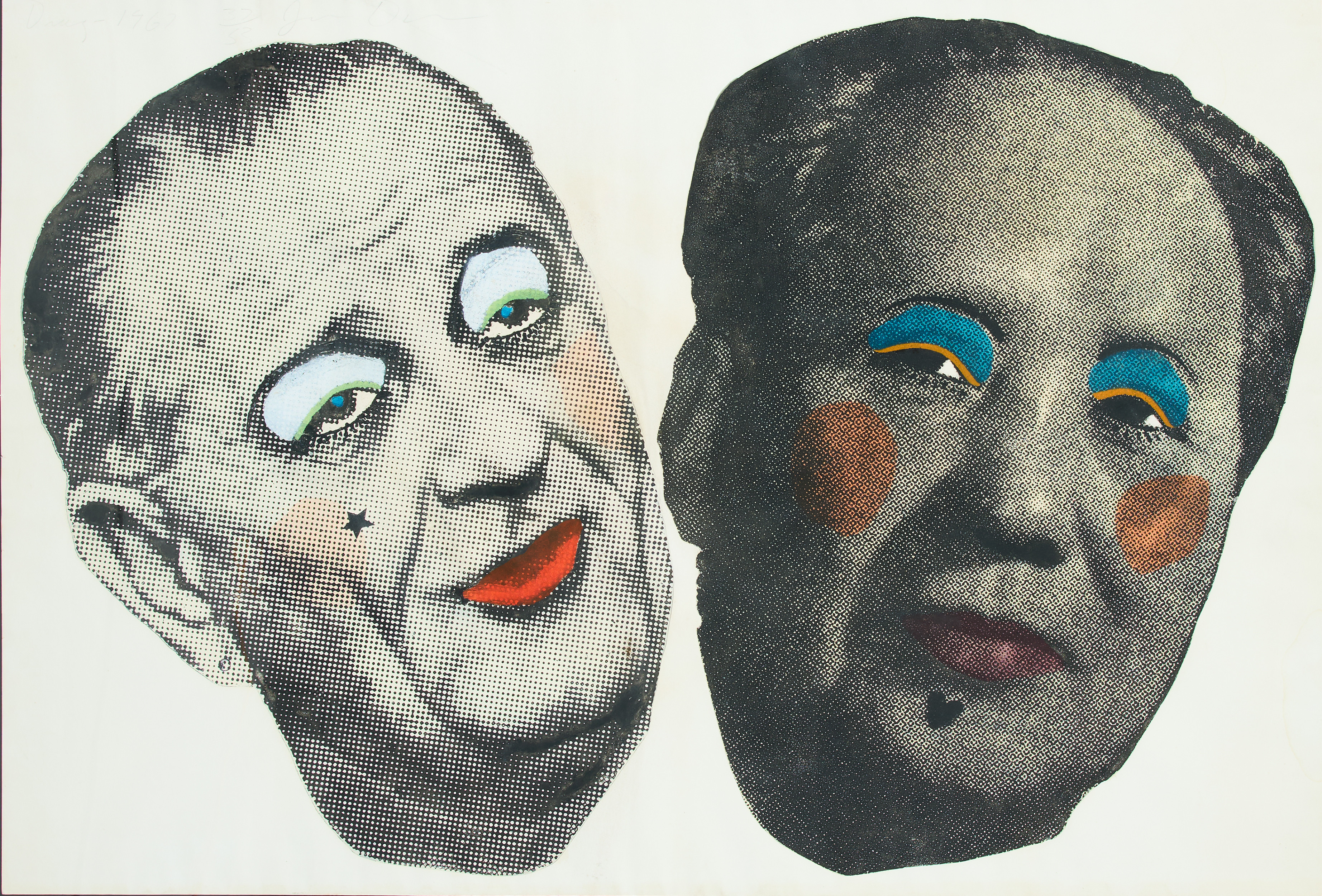 JIM DINE. ”Drag--Johnson and Mao”.