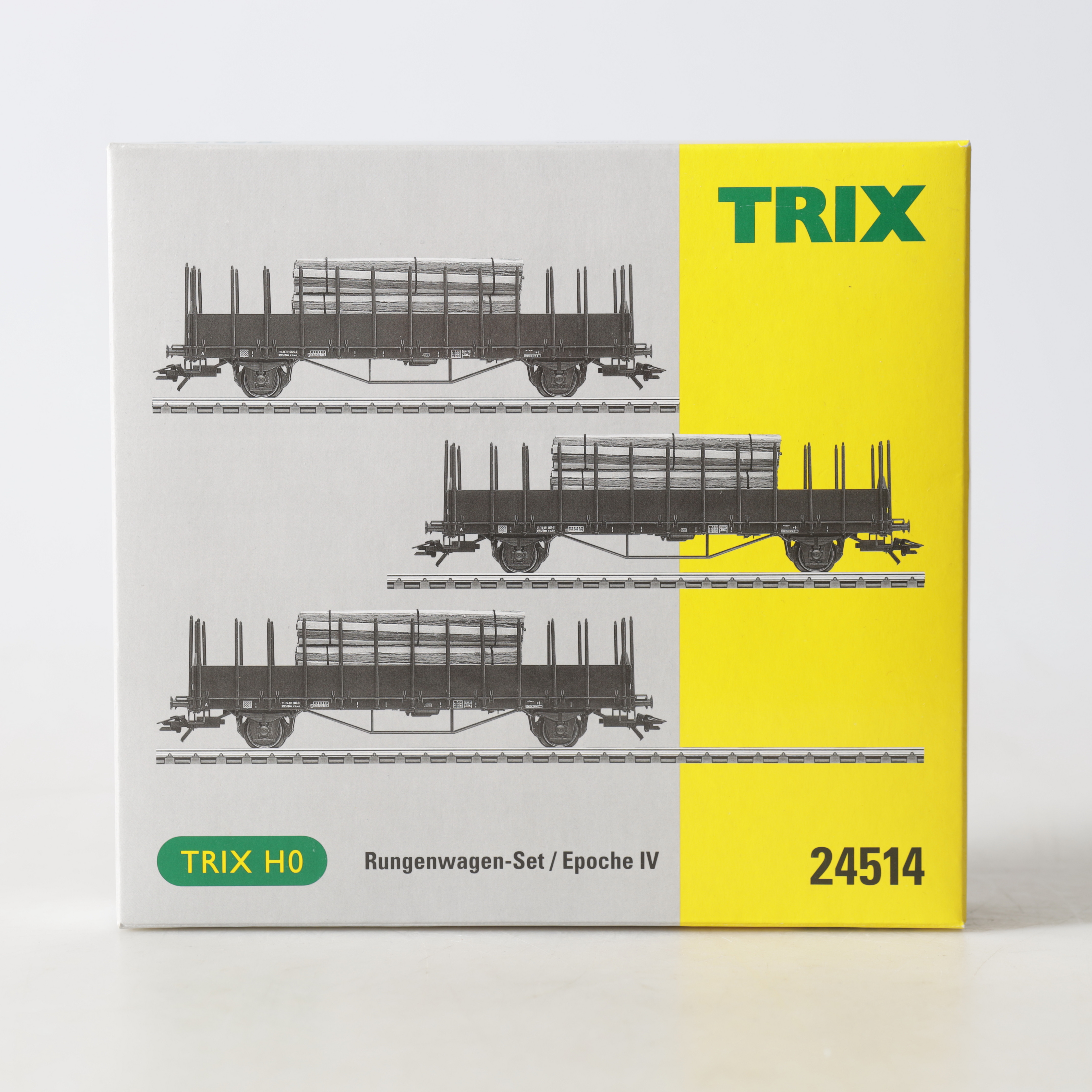 VAGNSET, 24514, H0, stolpvagnar, Trix.