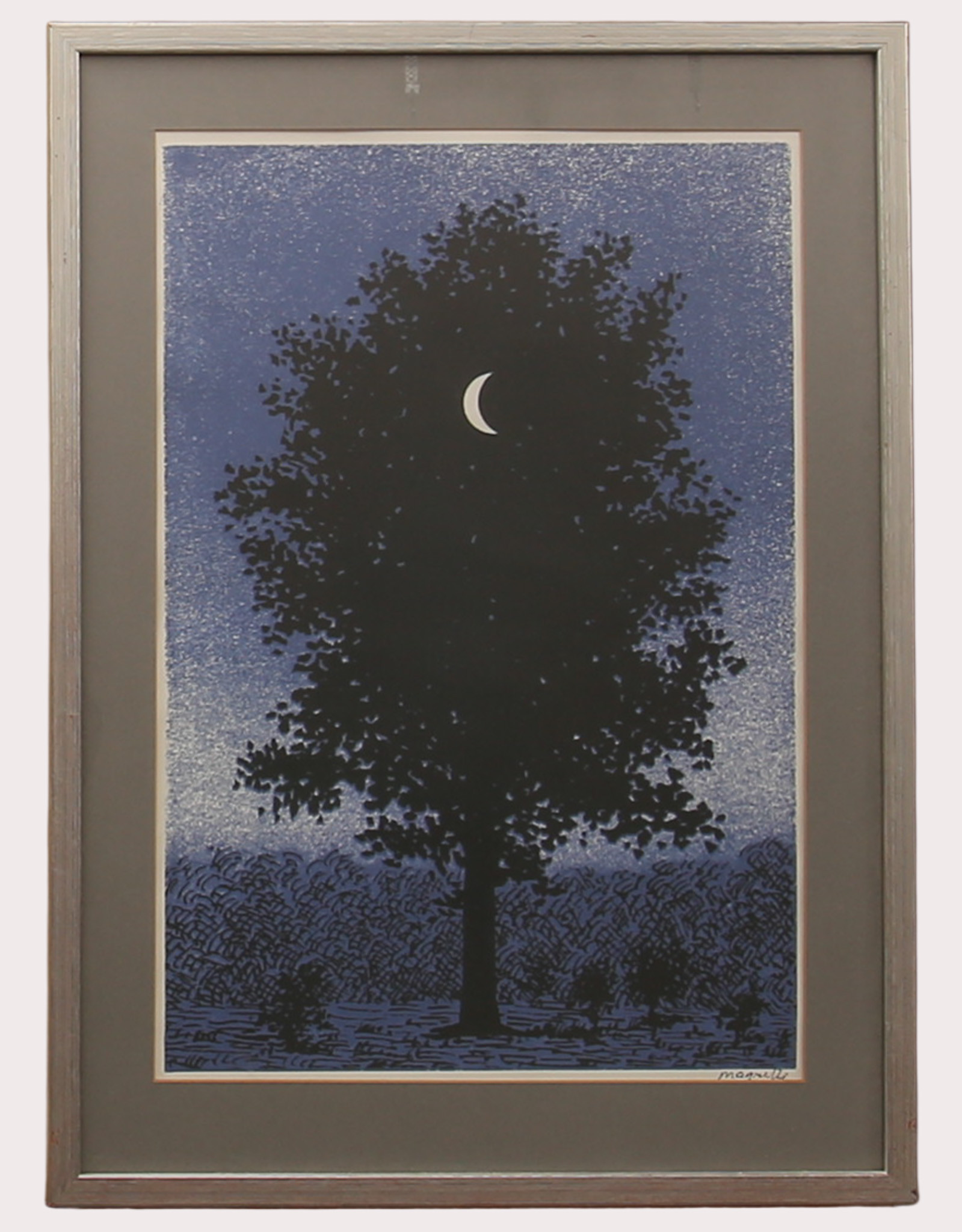 RENÉ MAGRITTE. EFTER. ”Grip i september”. Omkring 1900-talets sista fjärdedel.