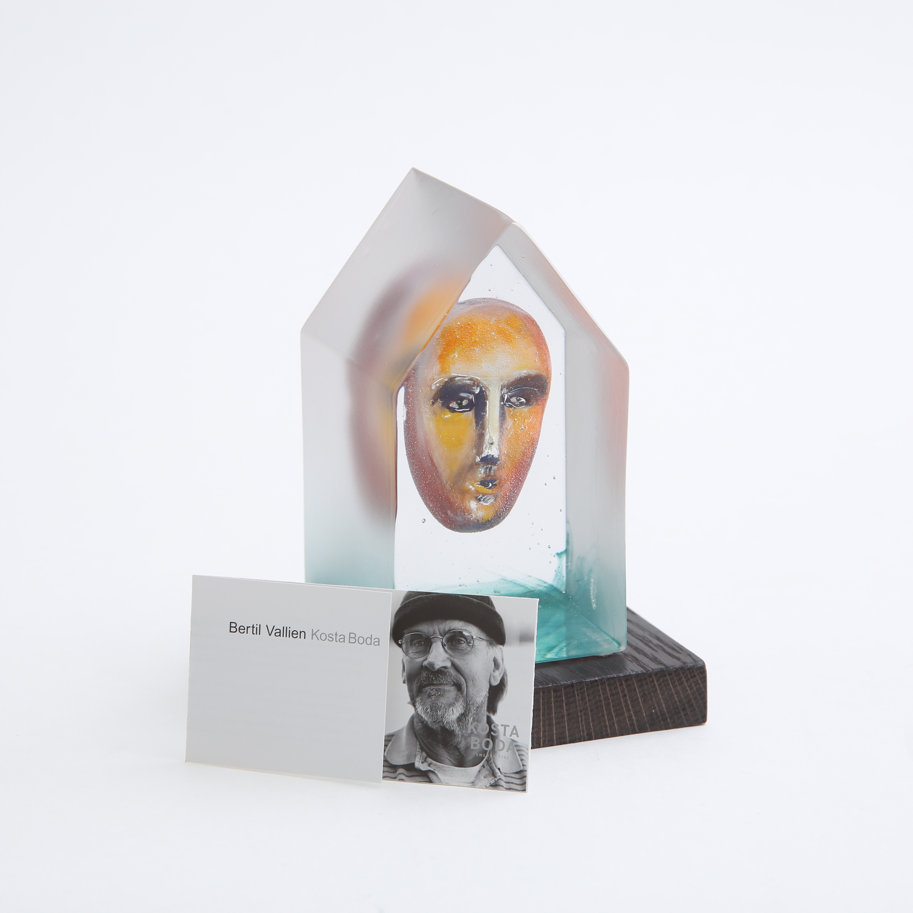 BERTIL VALLIEN. SKULPTUR, glas, Bertil Vallien, Atelier, Kosta Boda.
