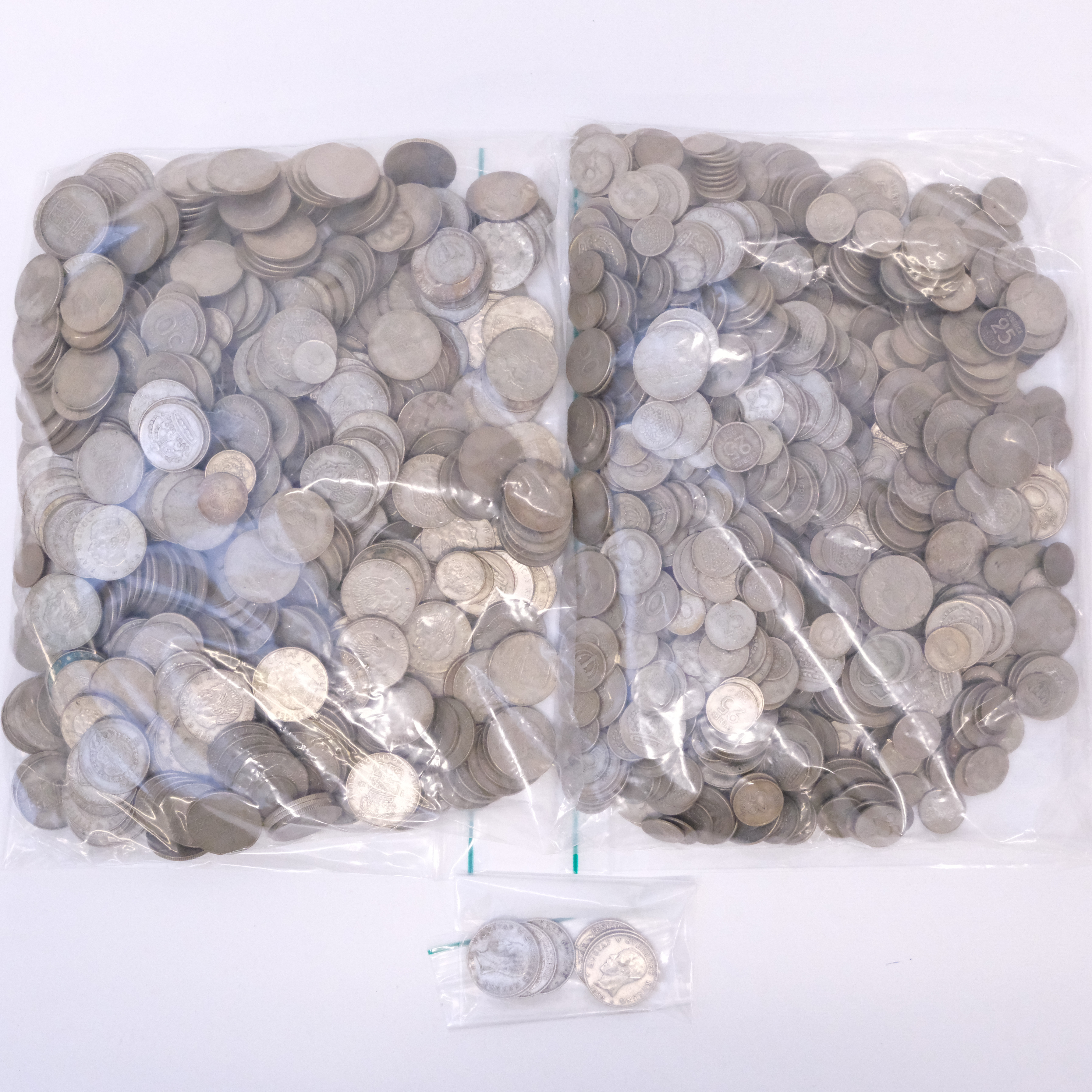 STOR SAMLING SVENSKA SILVERMYNT.