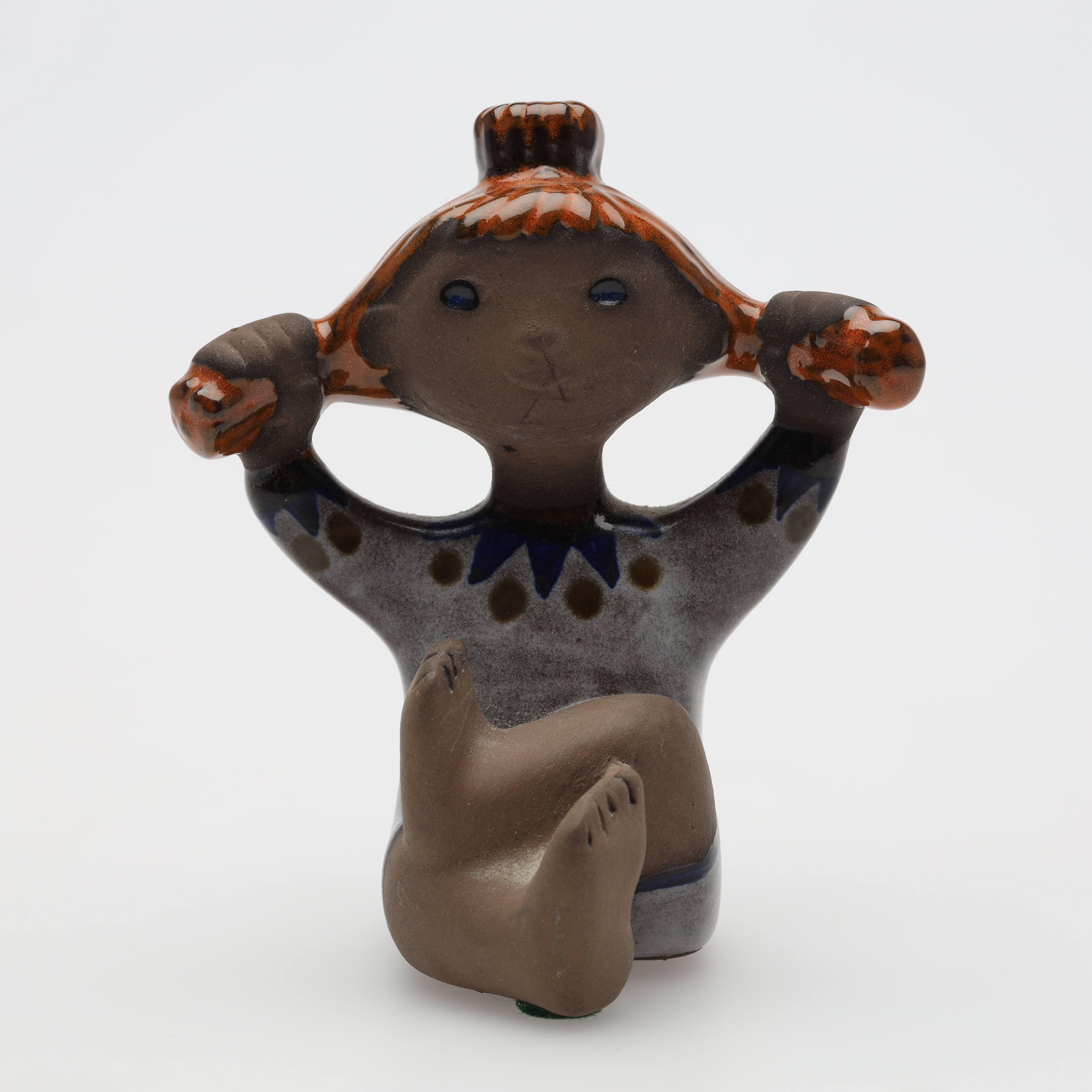 DOROTHY CLOUGH. Figurin "Linda", keramik, Upsala-Ekeby, signerad.