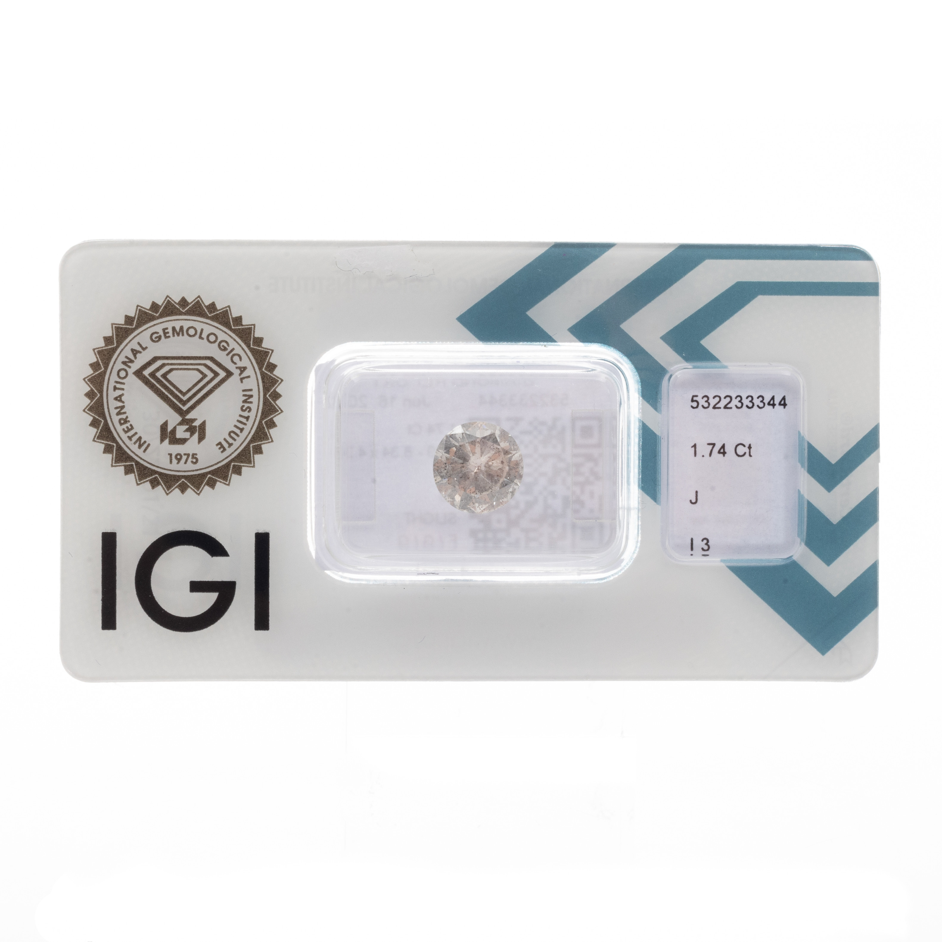 DIAMANT 1,74 CT.