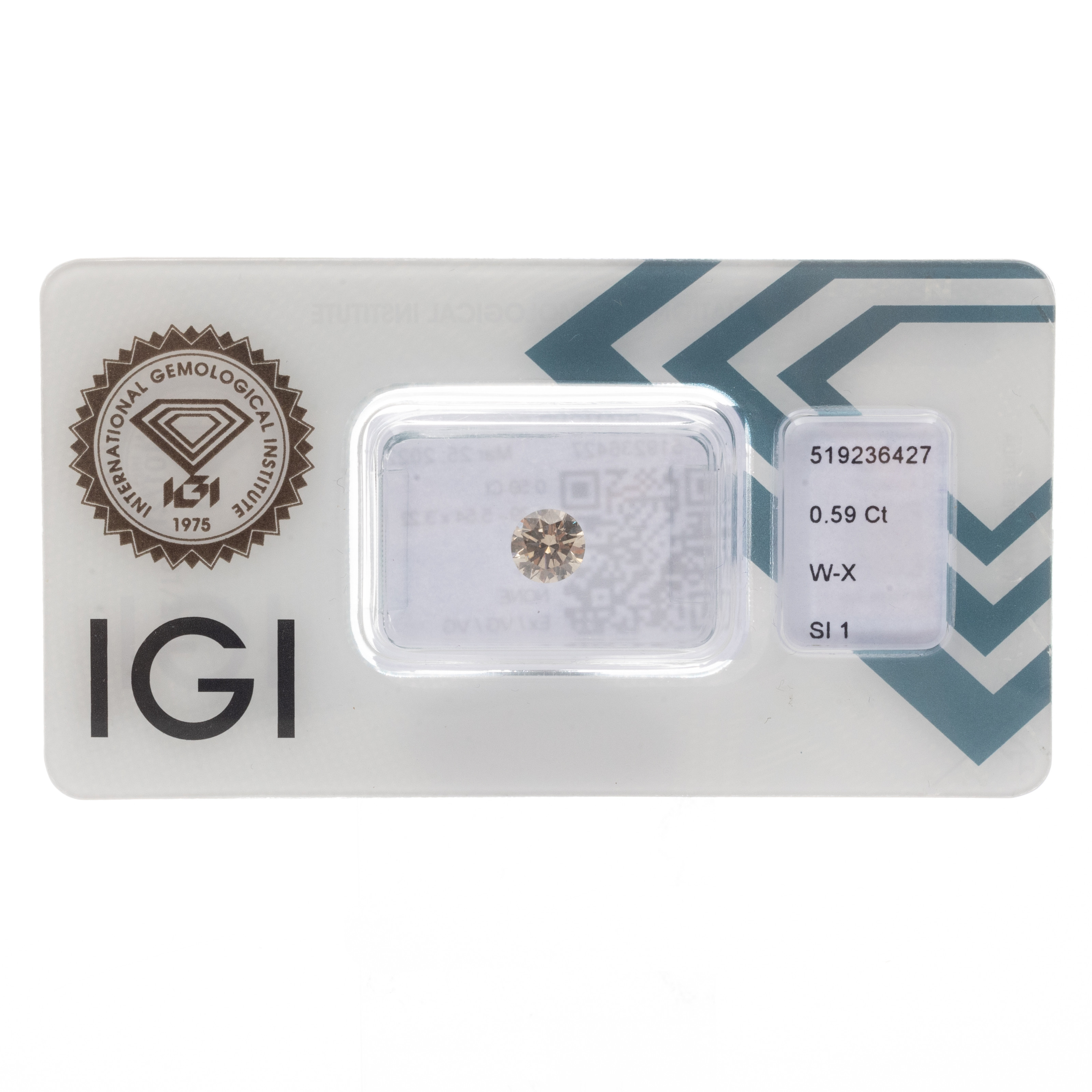 DIAMANT 0,59 ct.