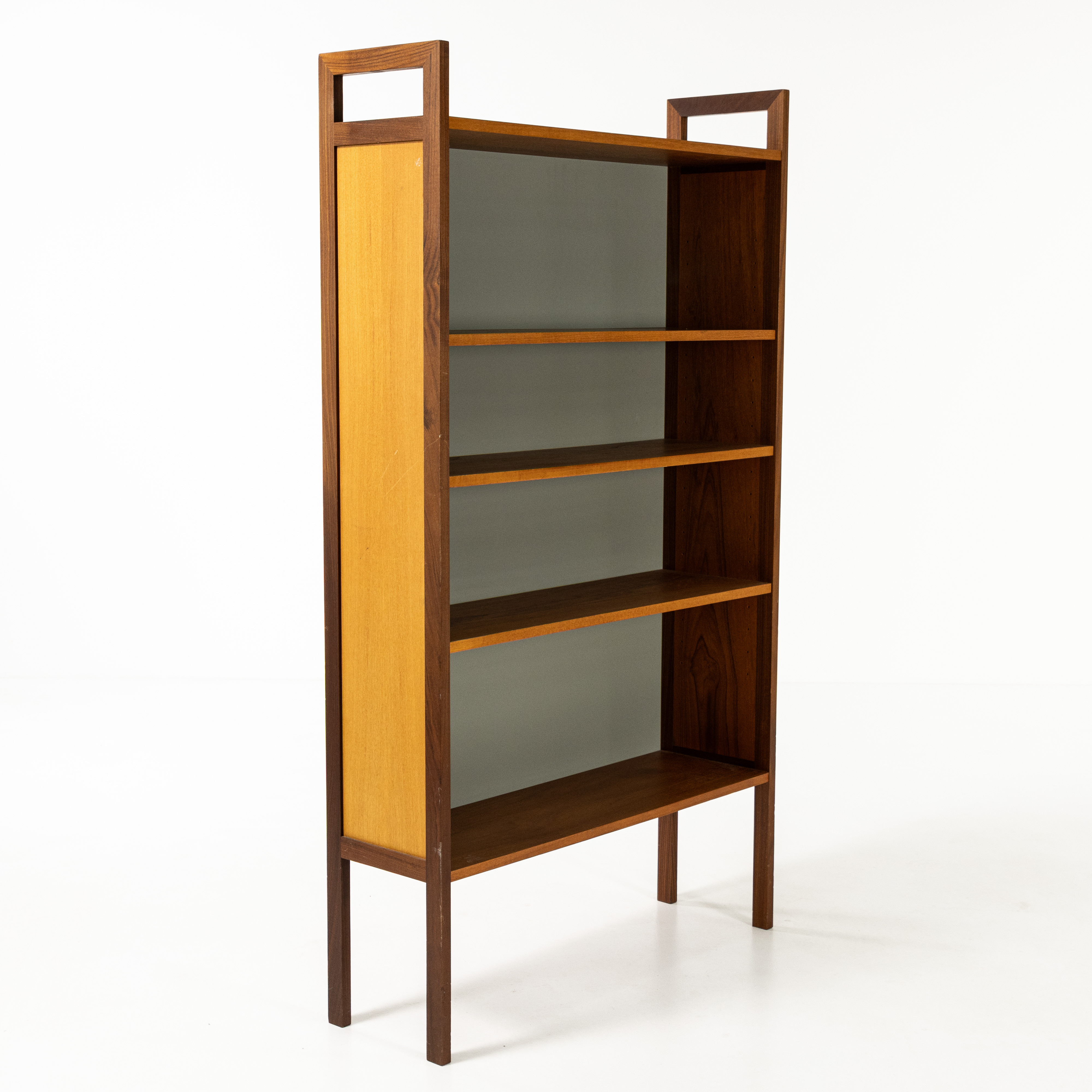 GILLIS LUNDGREN. Bokhylla, teak, IKEA.