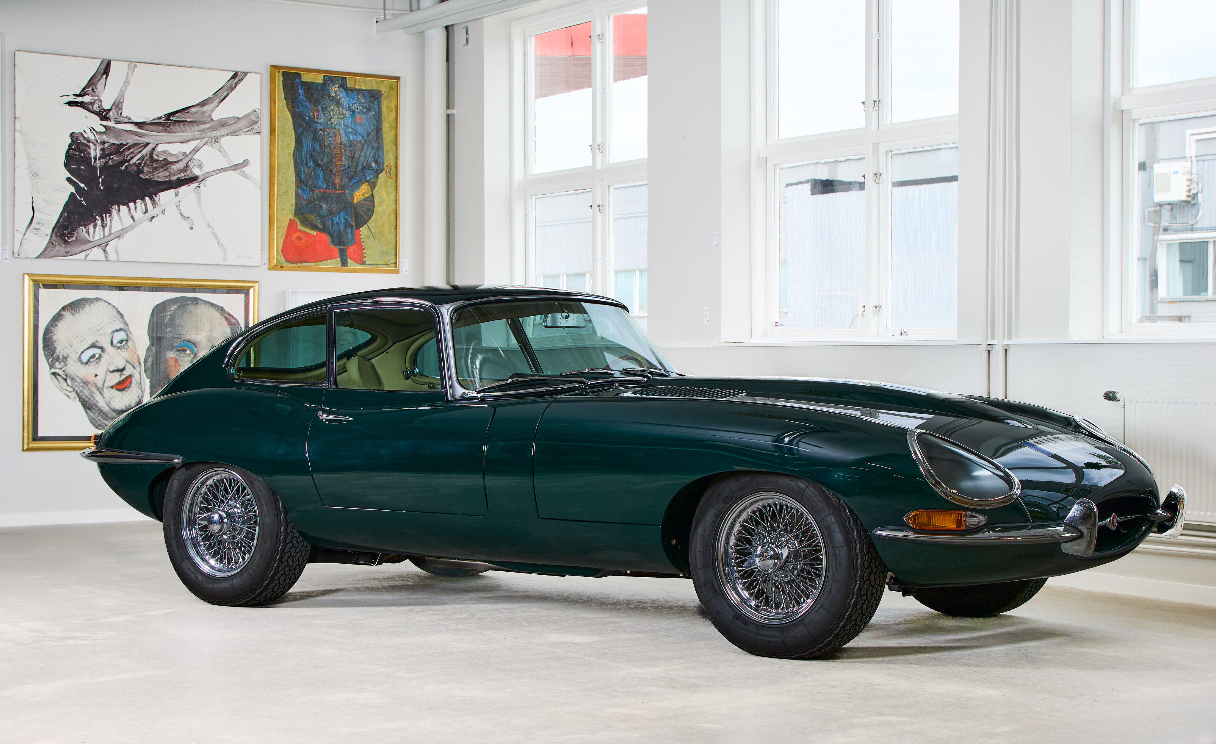 JAGUAR E-TYPE, Serie 1 FHC, 4,2 liter, 1966.