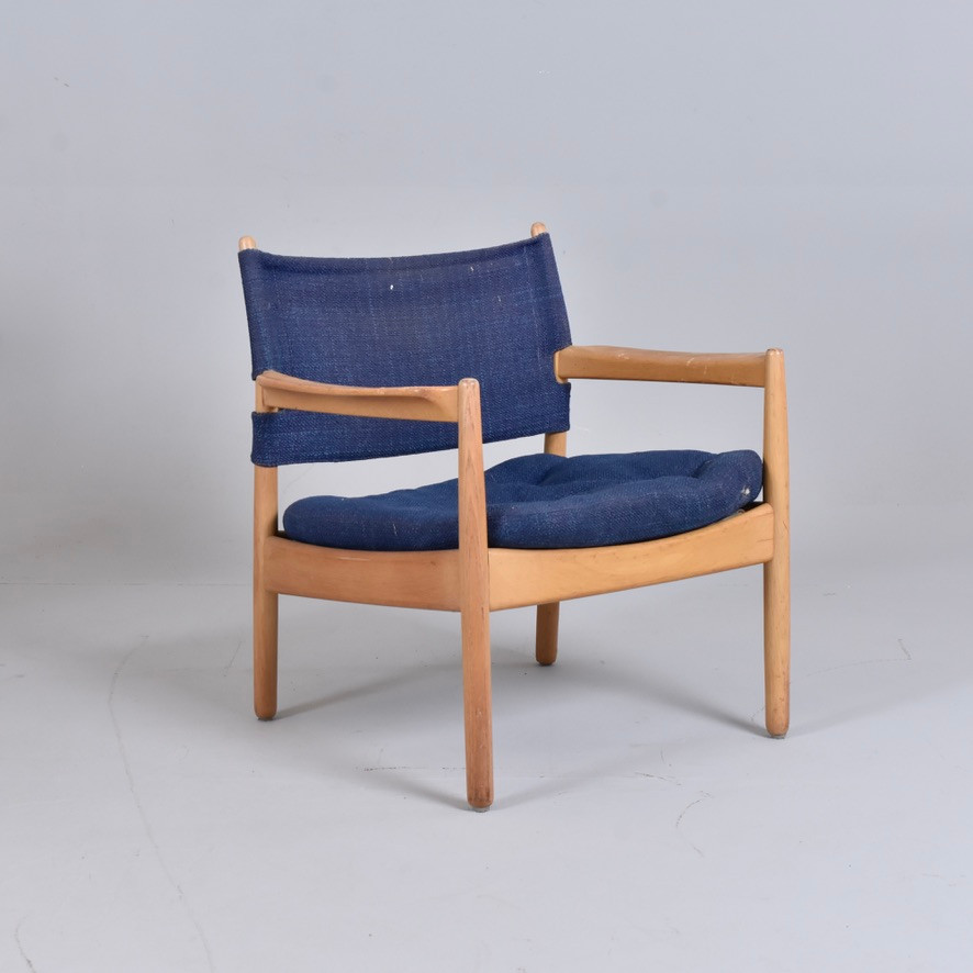 GUNNAR MYRSTRAND. Fåtölj för Källemo möbelfabrik i Vaggeryd. Modellen formgiven 1960.