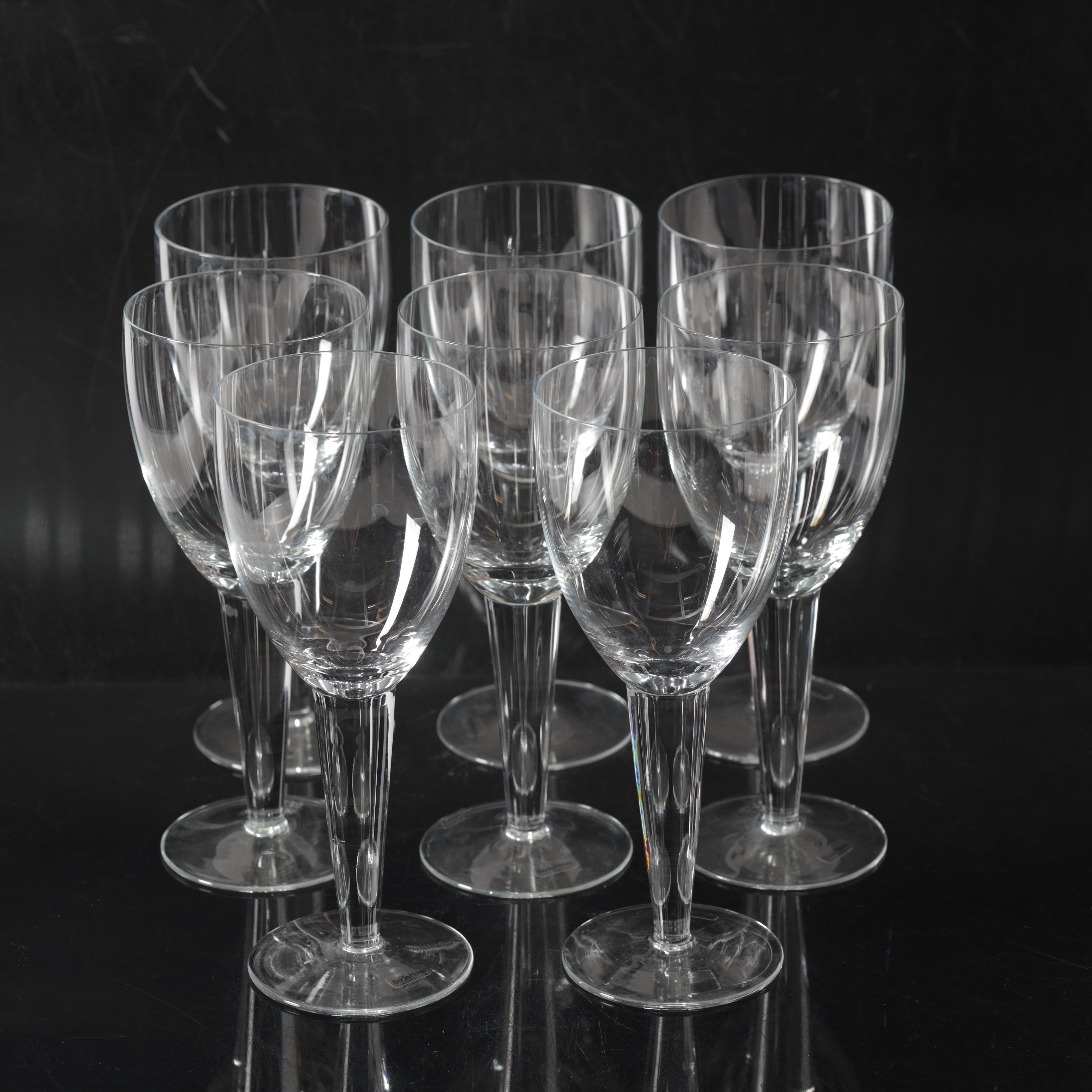 LISELOTTE HENRIKSEN. Vinglas, 8 st. "Select", Boda Nova.