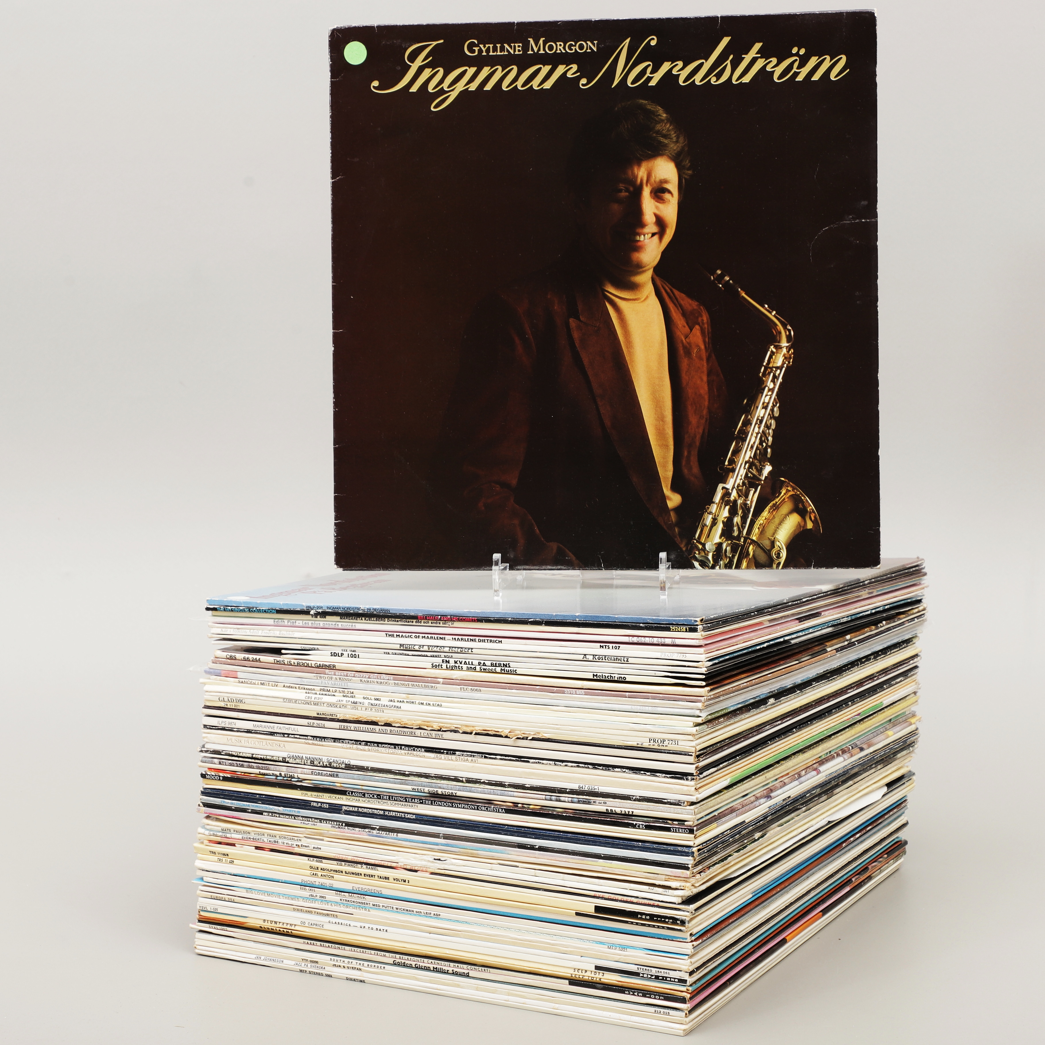 VINYLSKIVOR, ca 60 st.