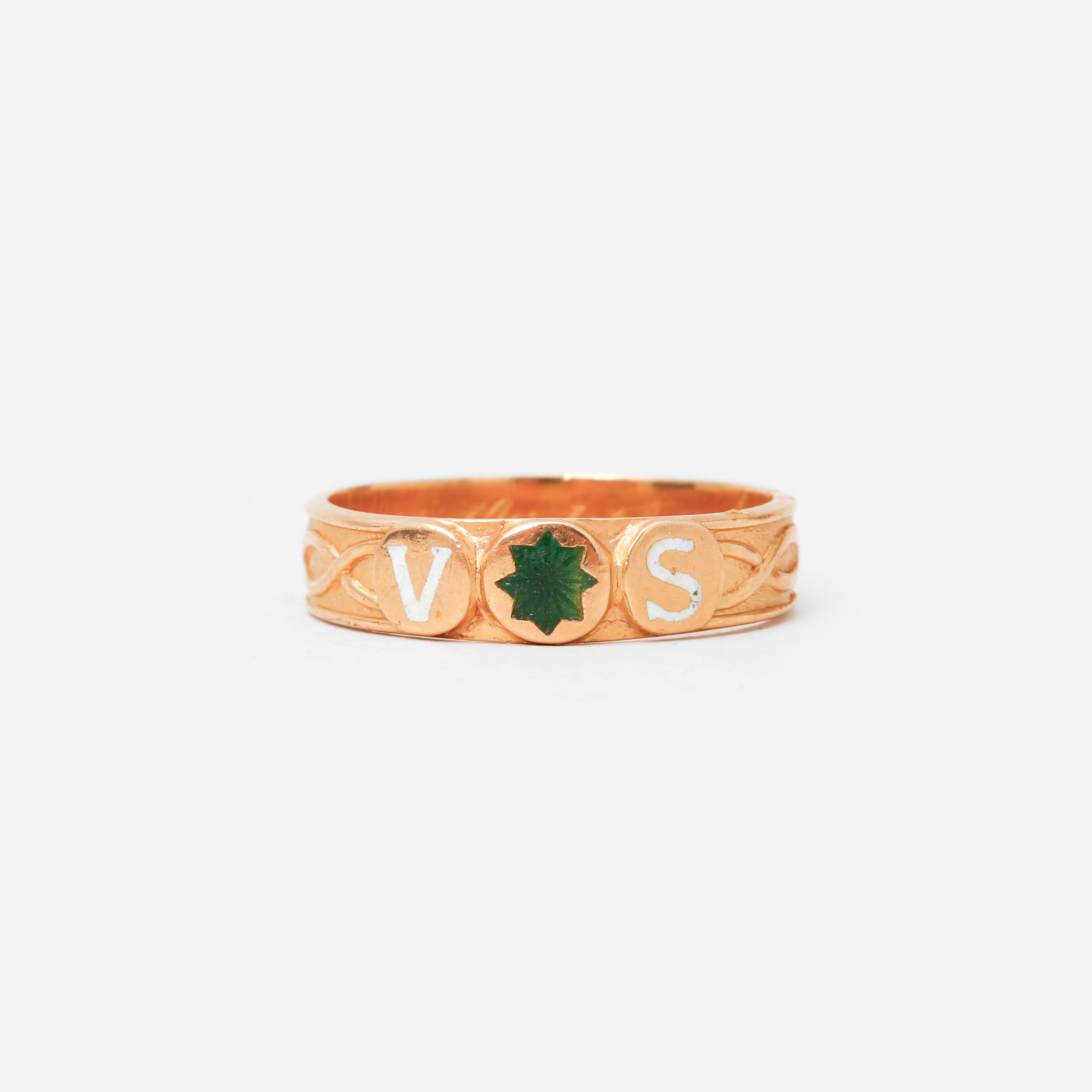 RING, 18k guld, vikt 8 gram.