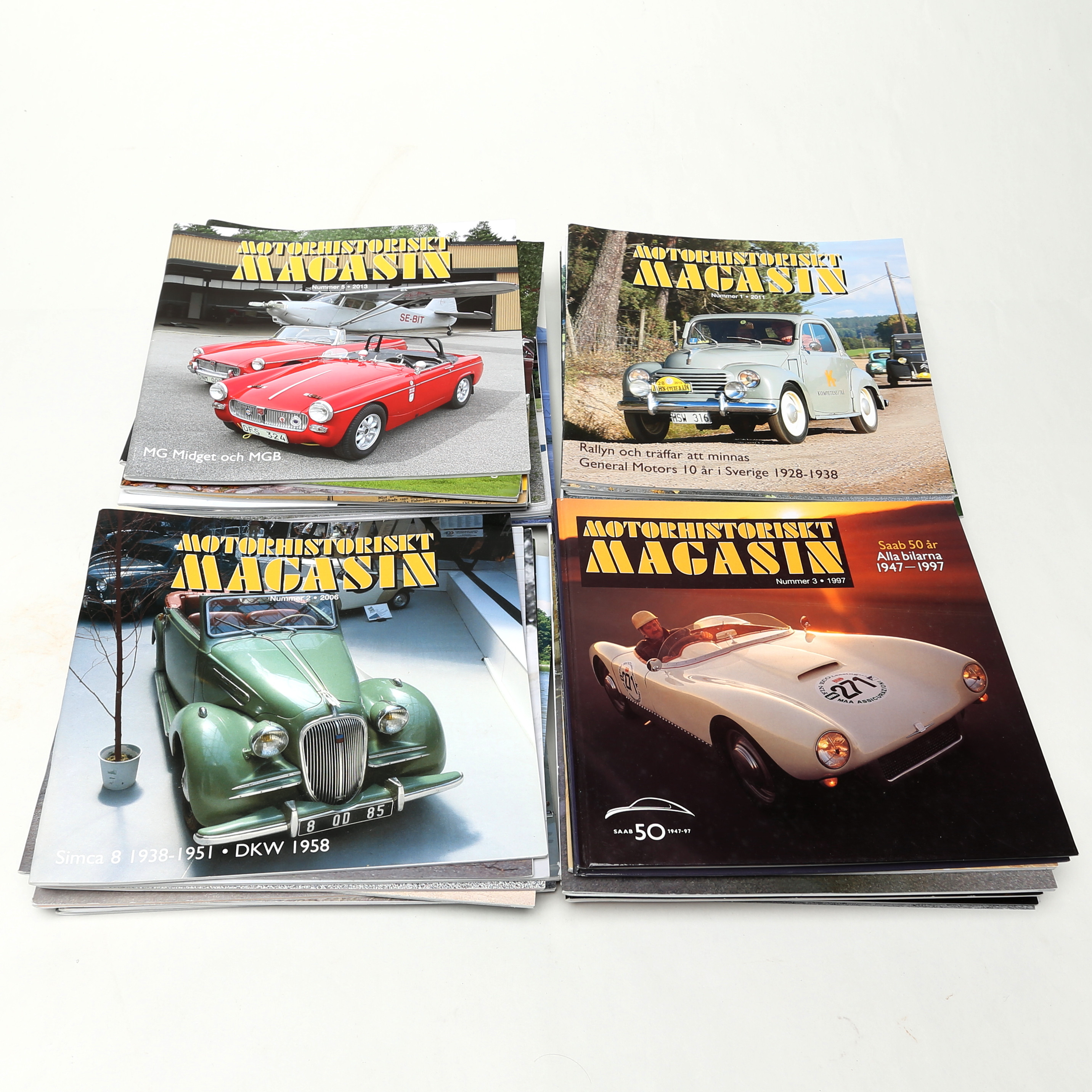 MOTORHISTORISKT MAGASIN, 49 delar.
