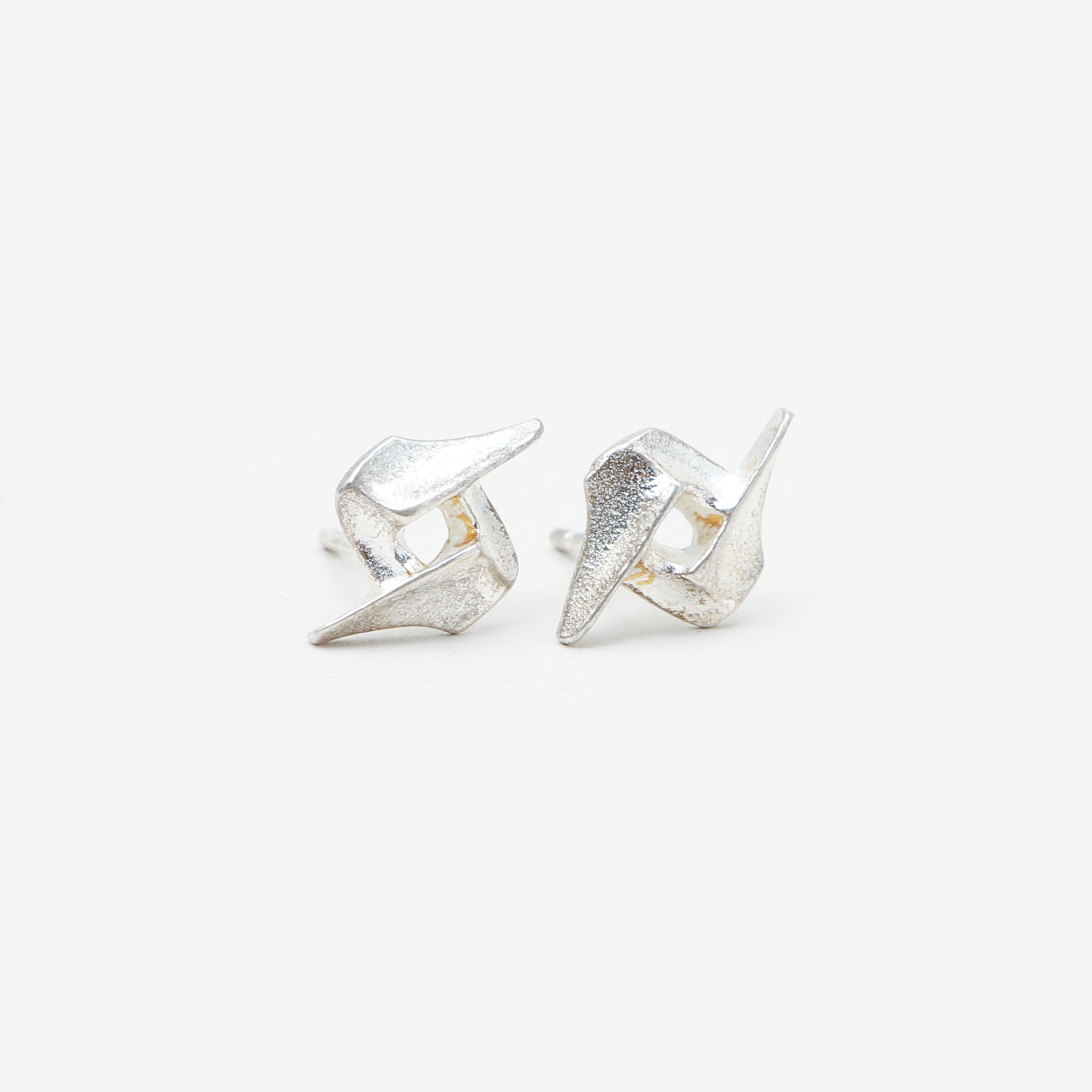 BJÖRN WECKSTRÖM. Örhängen, ett par, "Eirene" silver, Lapponia.