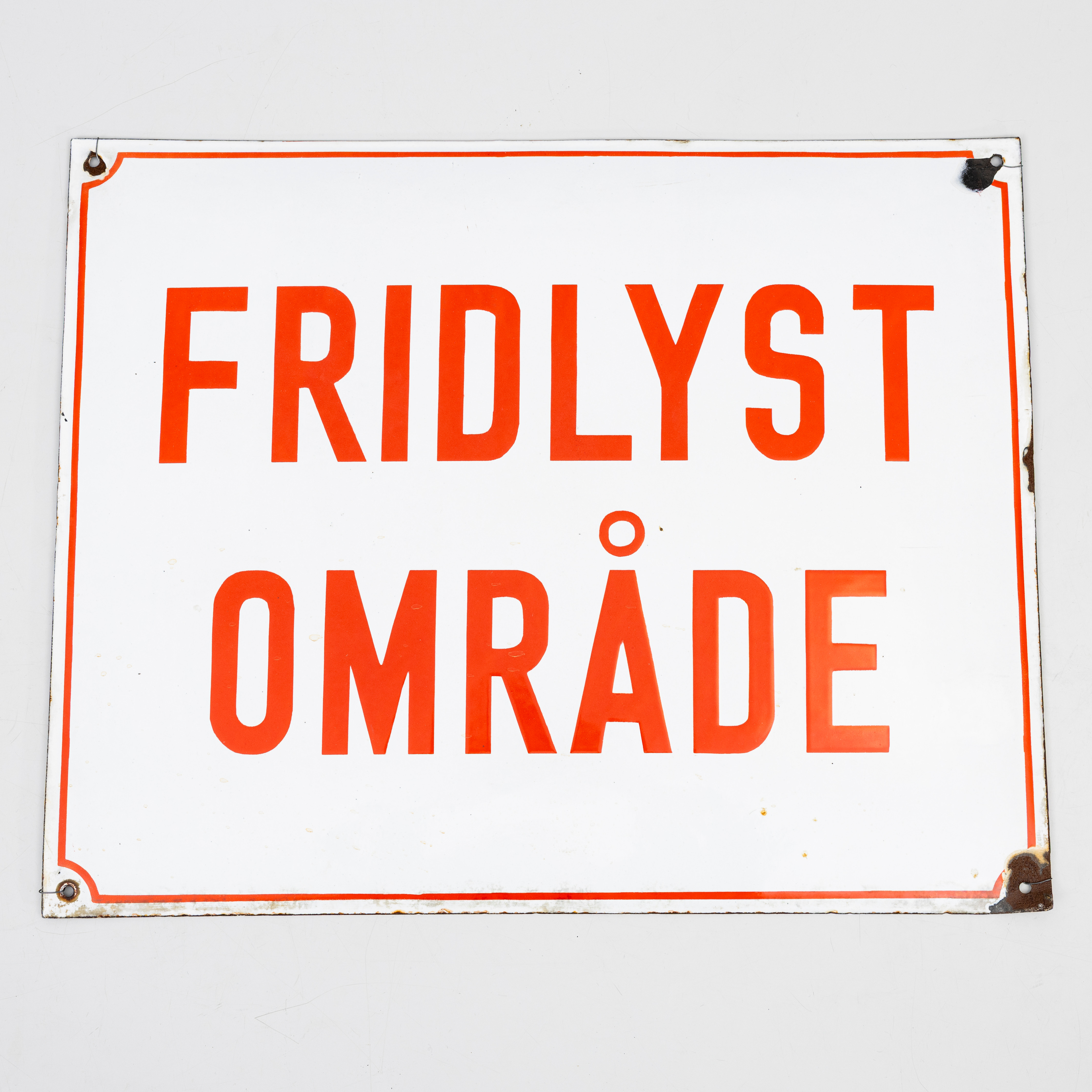 EMALJSKYLT, "Fridlyst område", 1900-tal.
