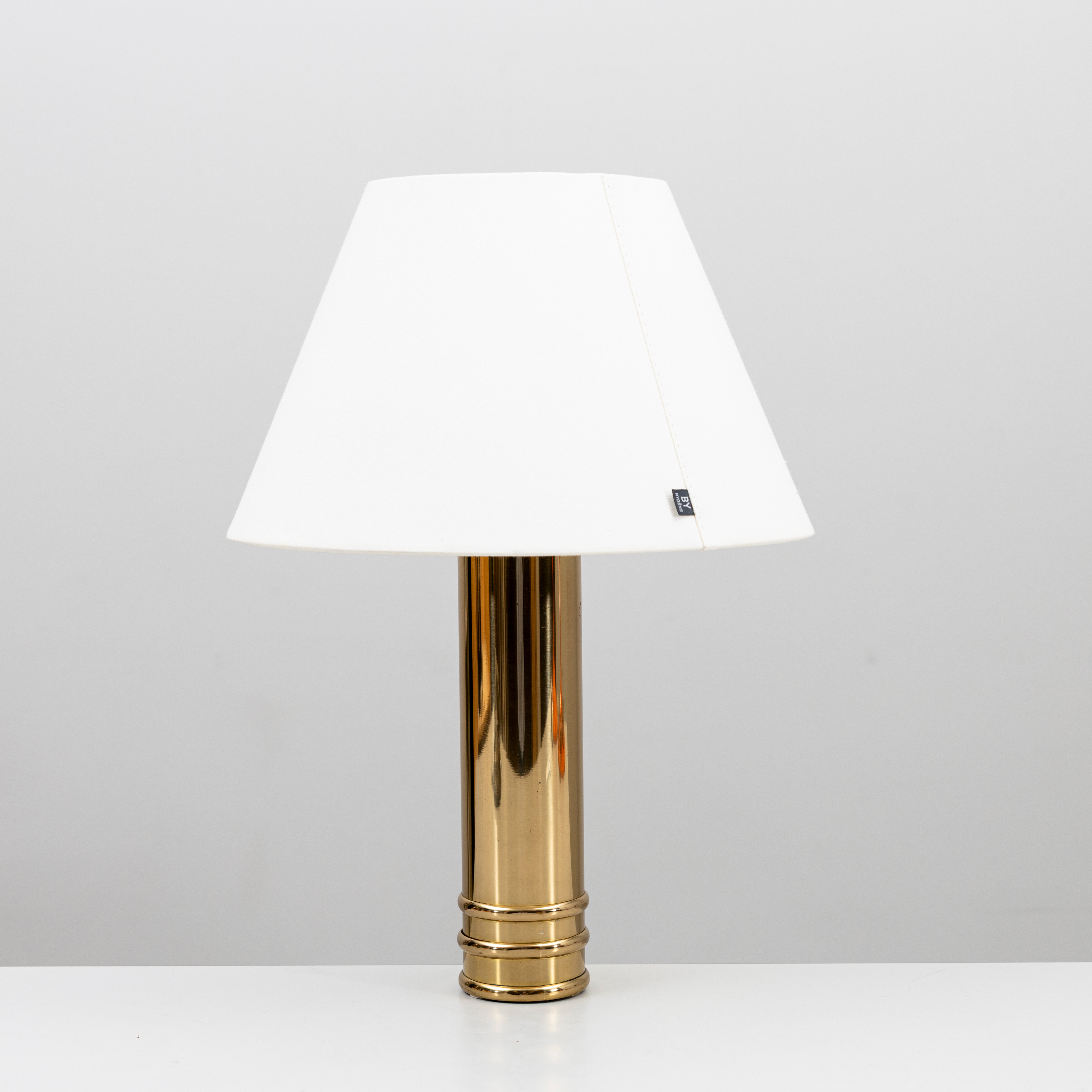 BORDSLAMPA, mässing, modell B-09, Bergboms, 1960-tal.