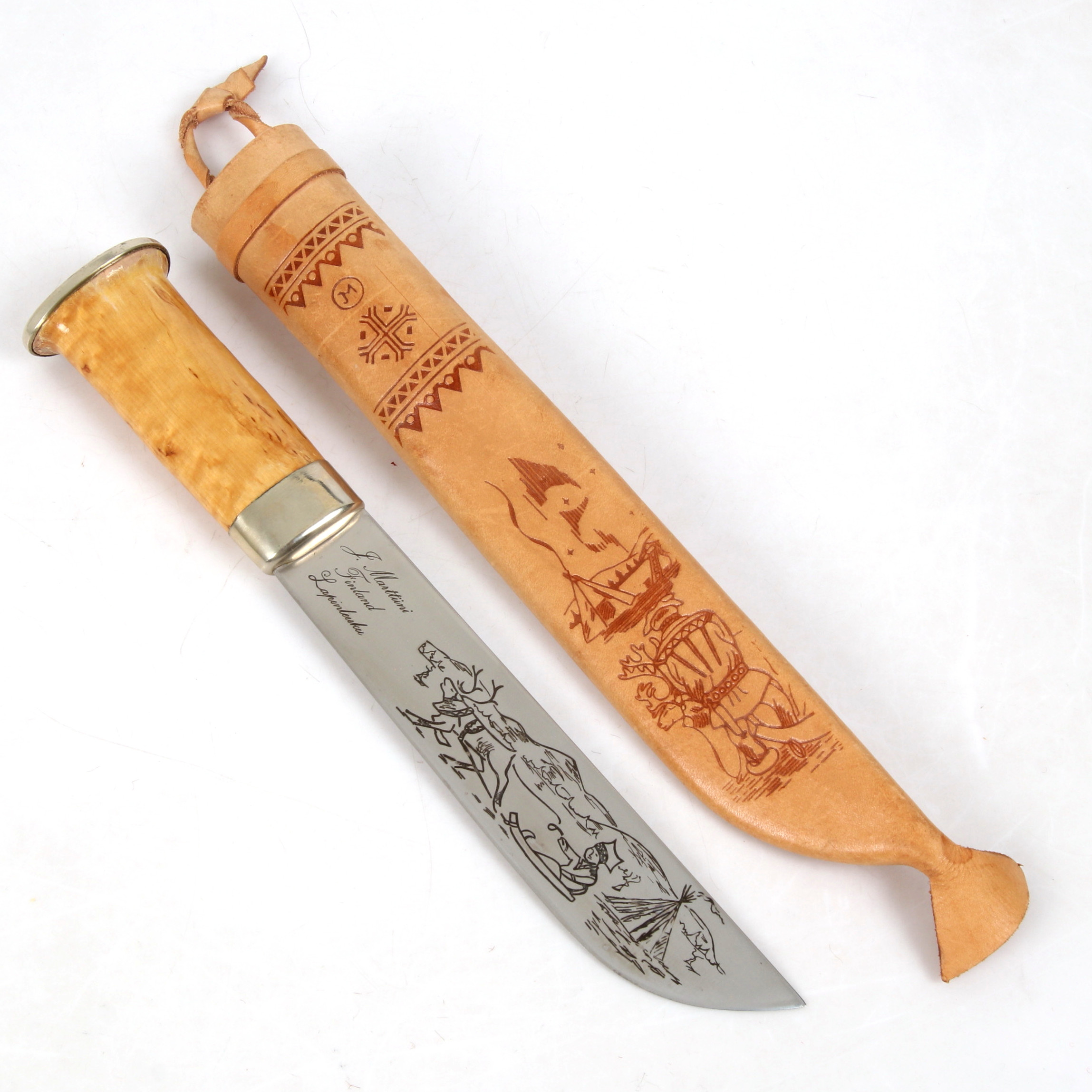 KNIV, J. Marttiini, Lapinleuku, Finland.