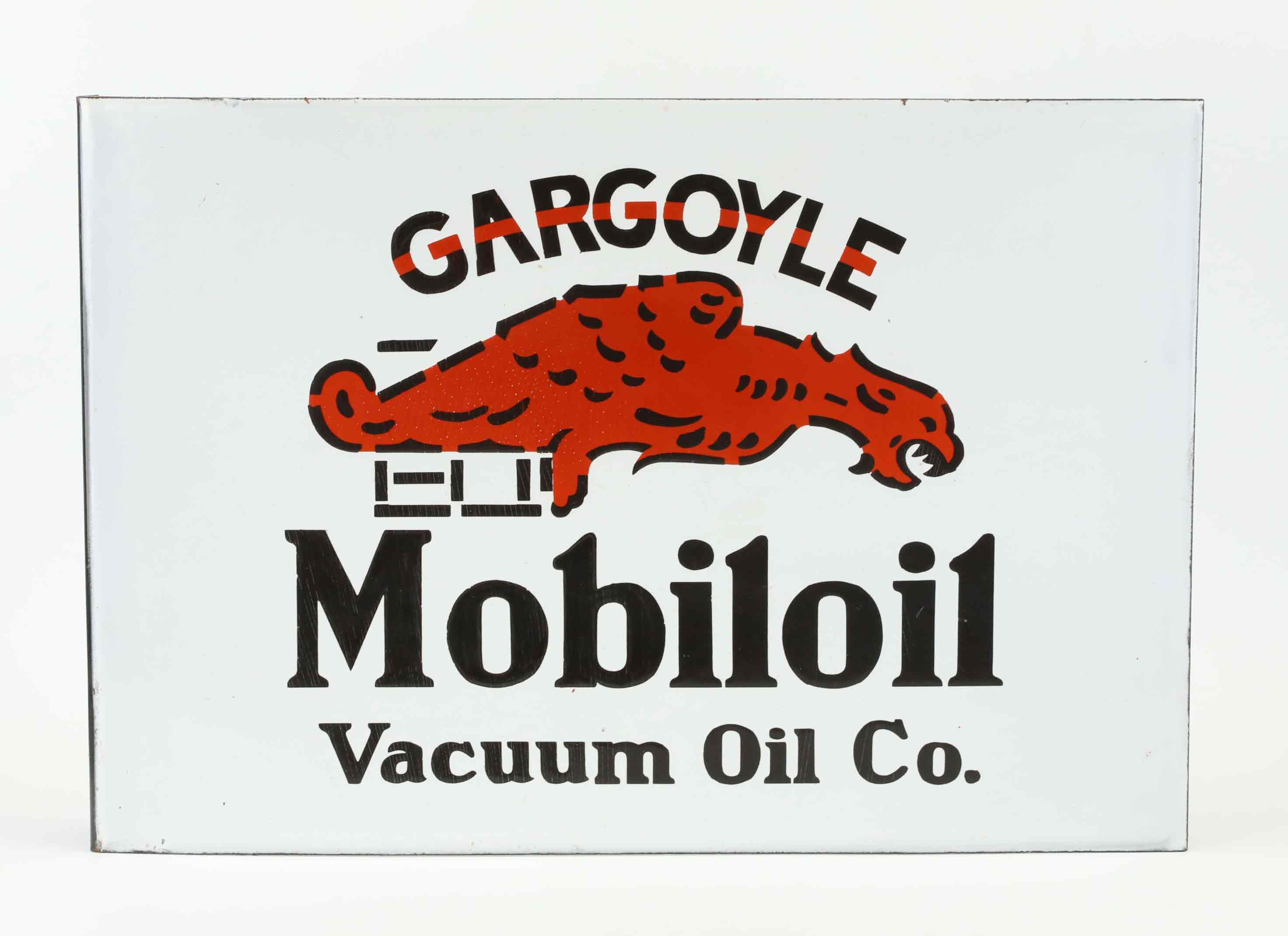EMALJSKYLT, Mobiloil, 1920/30-tal.