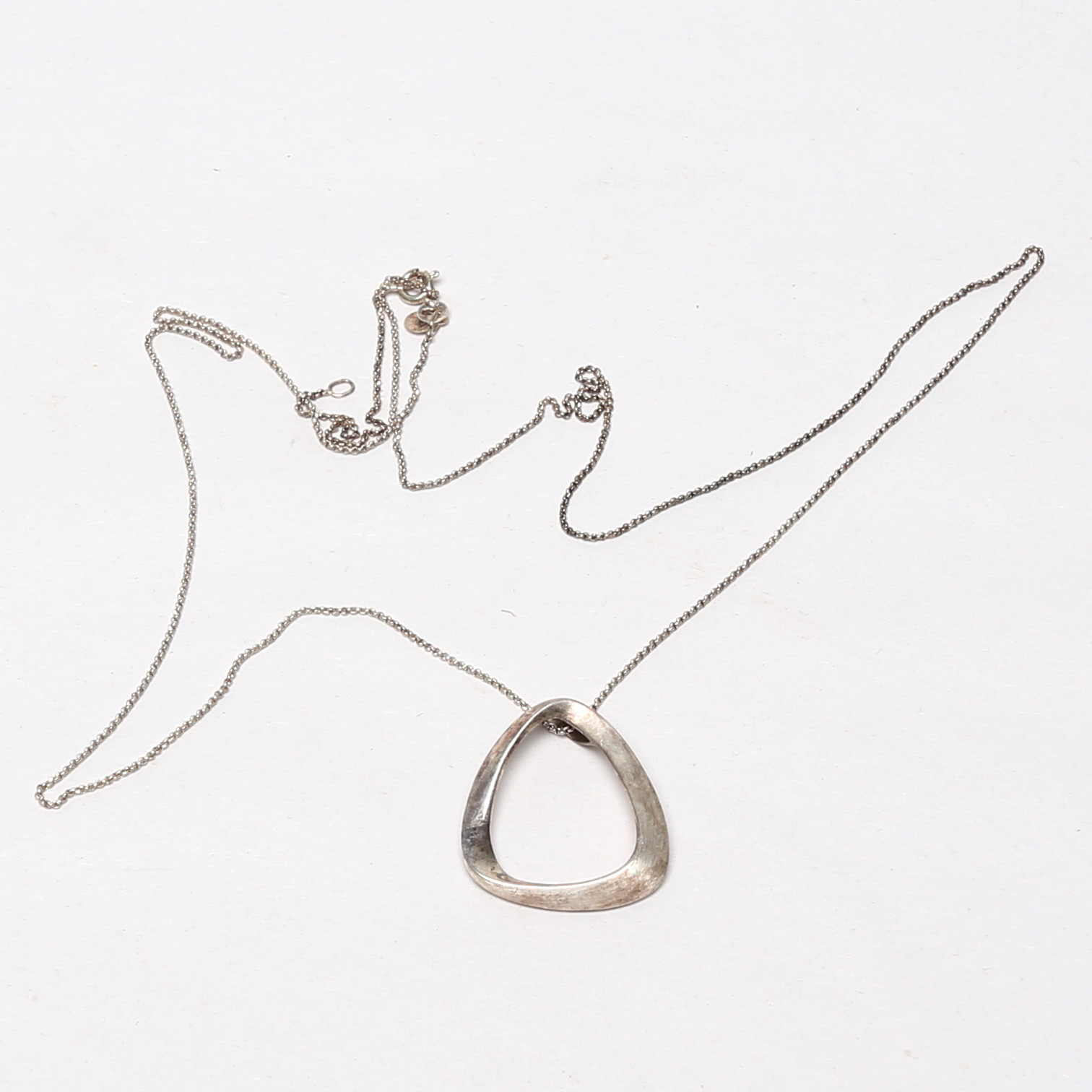 HALSBAND, med HÄNGE, sterlingsilver.