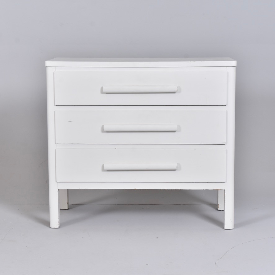 BYRÅ, 3-lådig, Funkis, 1930/40-tal.