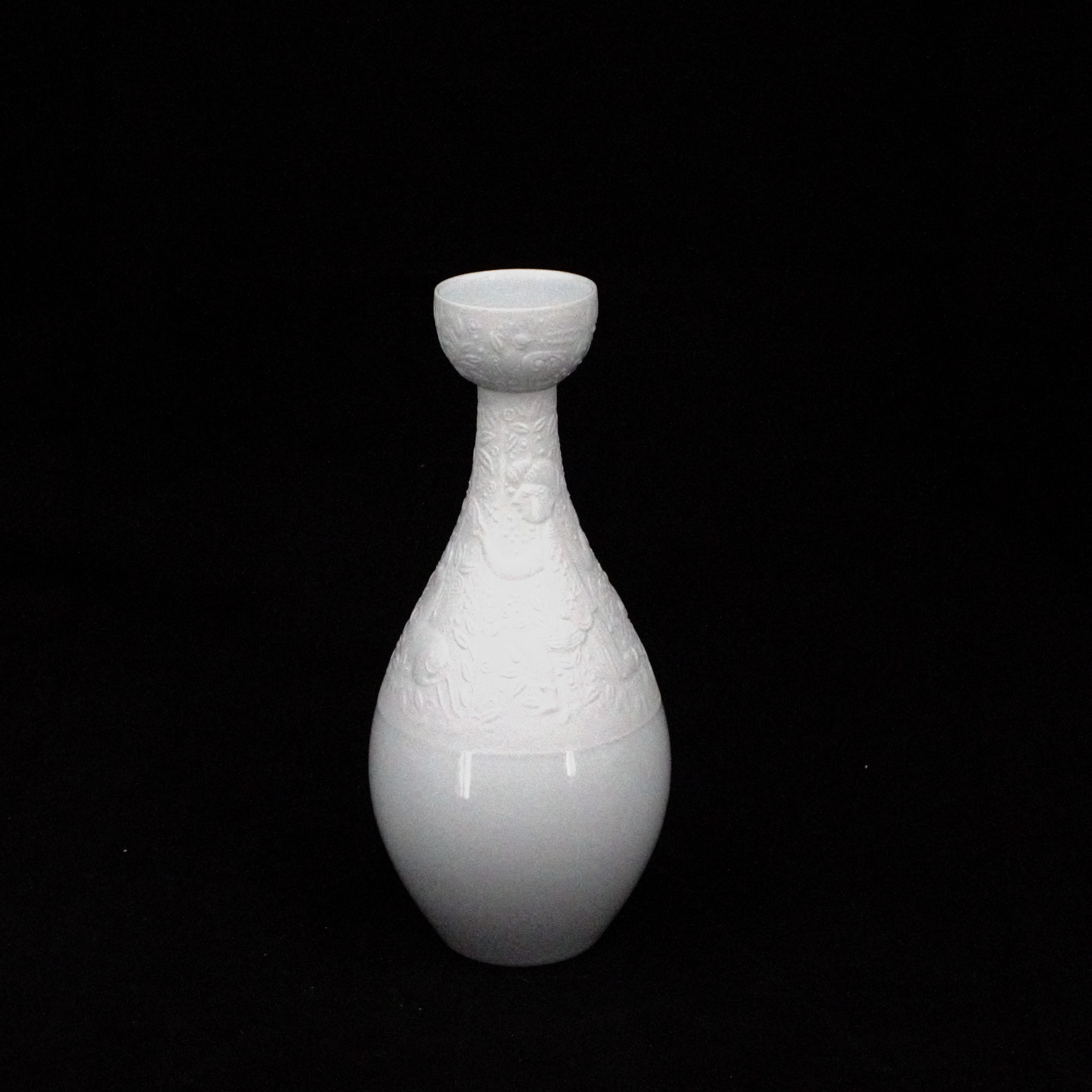 BJÖRN WIINBLAD. Vas, 1 st, "Trollflöjten", porslin, Rosenthal.