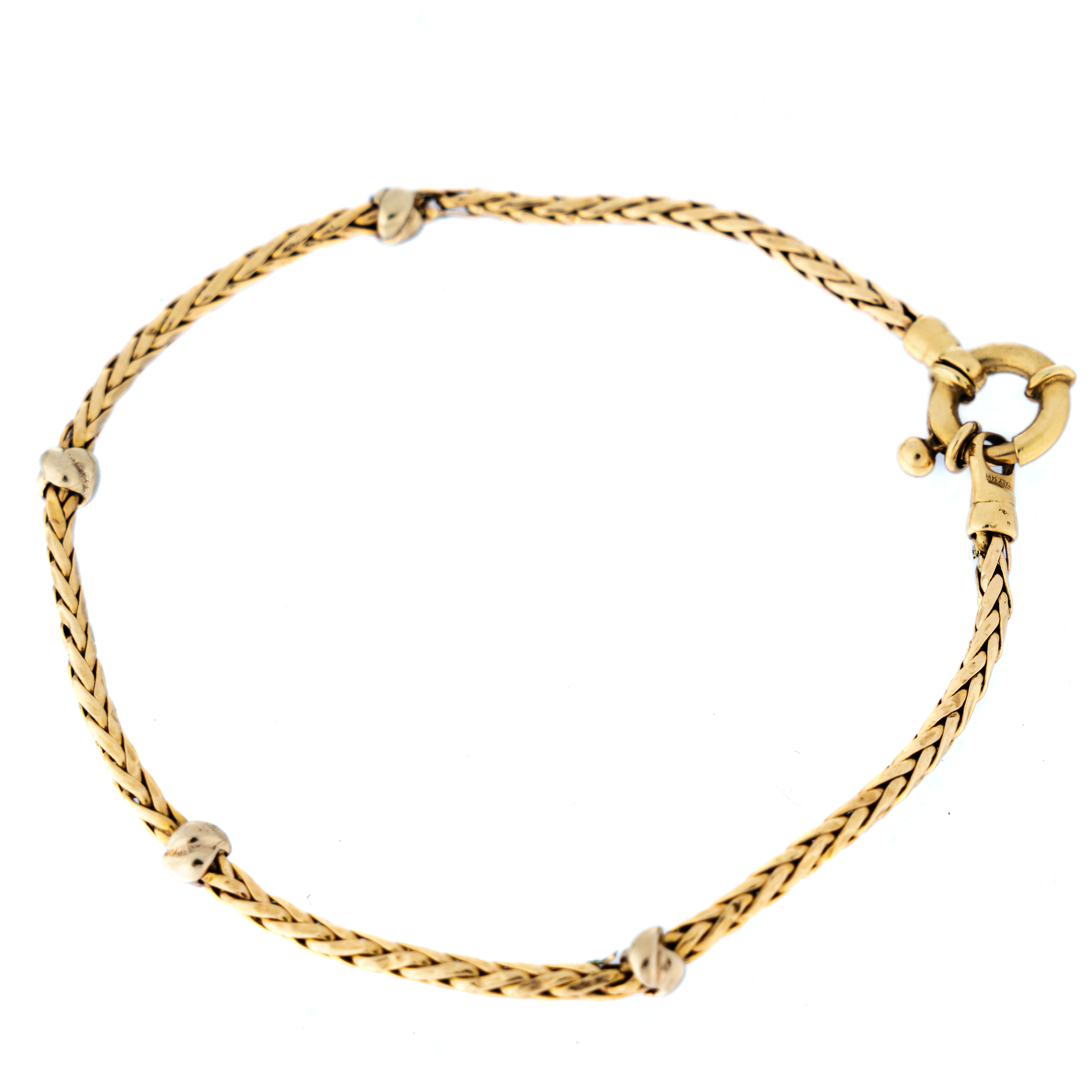 ARMBAND, 14K Guld, Italien.