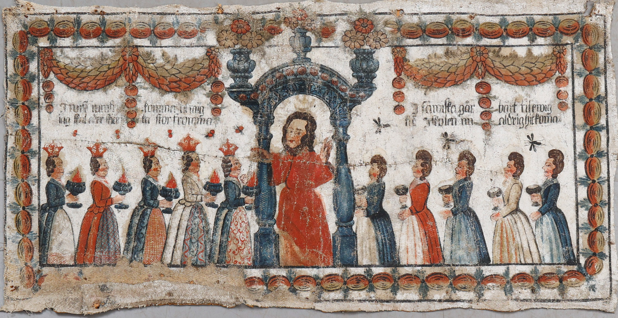 DALAMÅLNING, Erik Eliasson Utanåker, född 1756, död 1811.