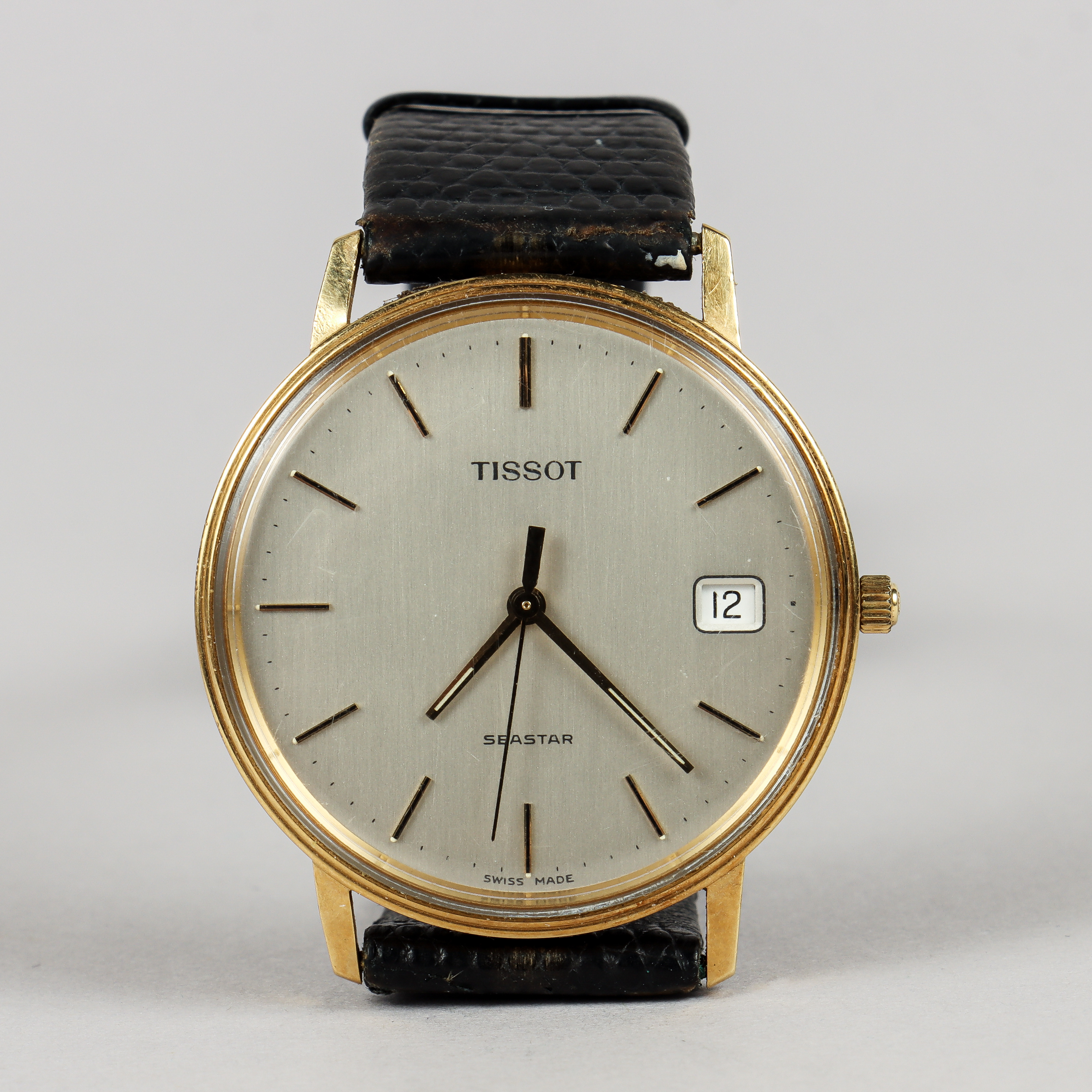 TISSOT Seastar, boett i 18k guld, quartz.