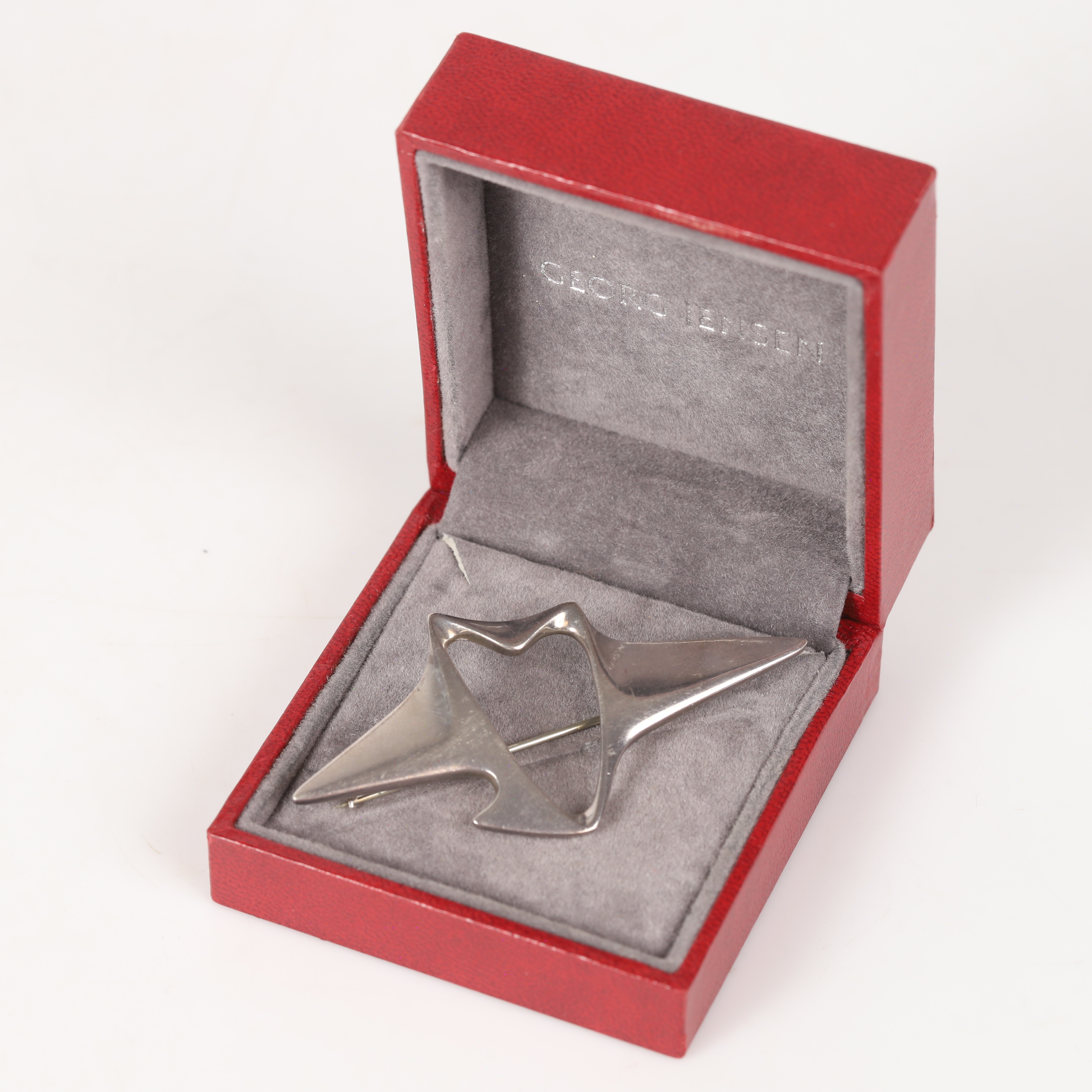 HENNING KOPPEL. Brosch, nr 340, sterlingsilver, Georg Jensen, Danmark.