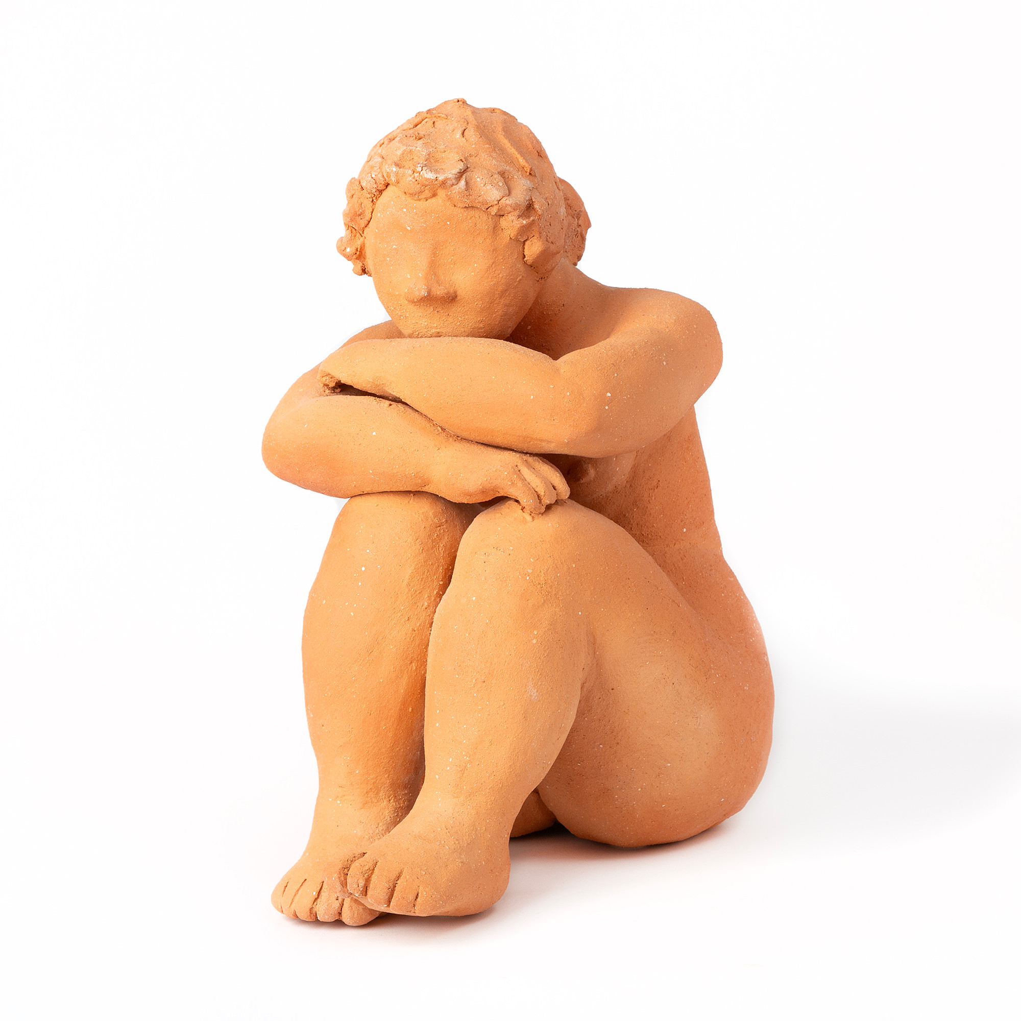 LOUISE GARDELLE. Skulptur, terrakotta, monogramsignerad.