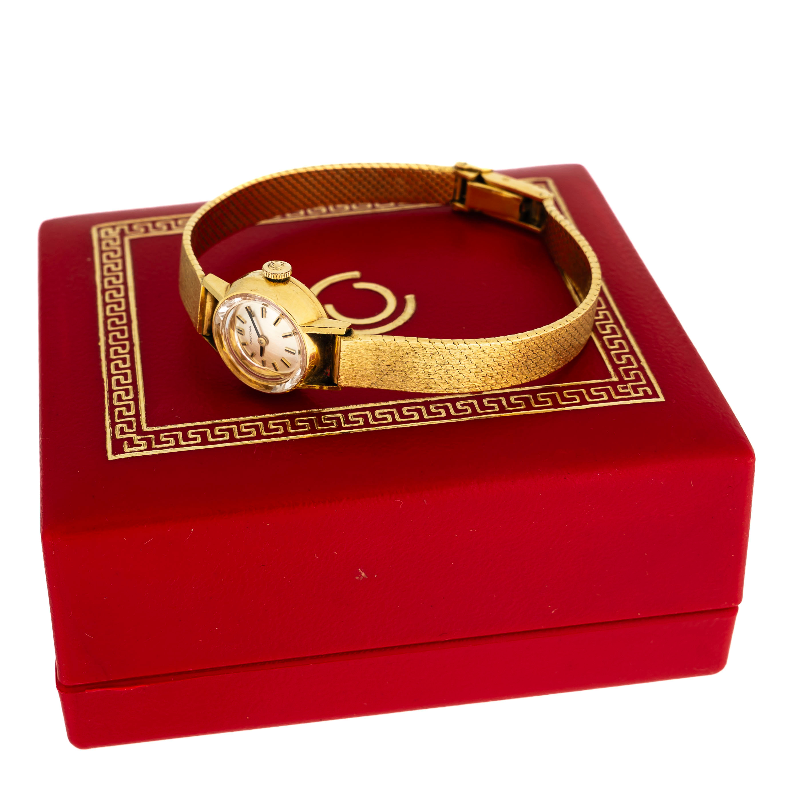 CERTINA, Armbandsur/ Damur, 18K Guld, 1900-tal.
