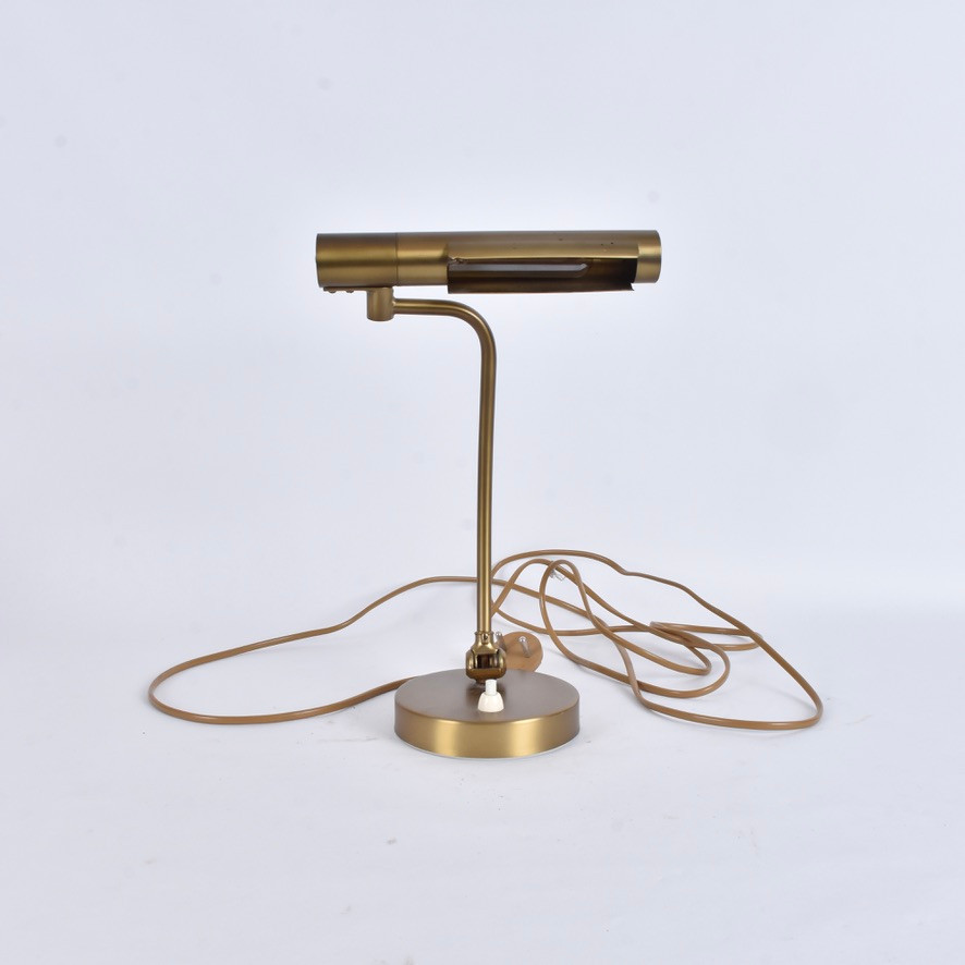 BORDSLAMPA, typ 205, mässing, Tibro Armaturhantverk.