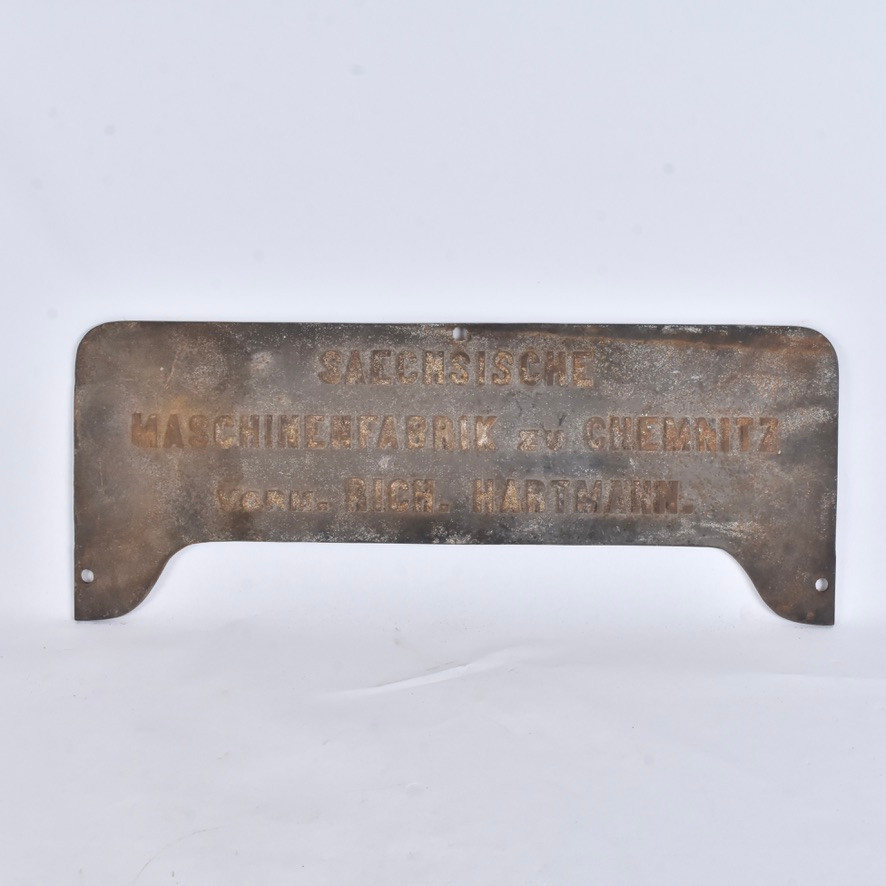 JÄRNSKYLT, Sachsische Maschinenfabrik vorm. Richard Hartmann.