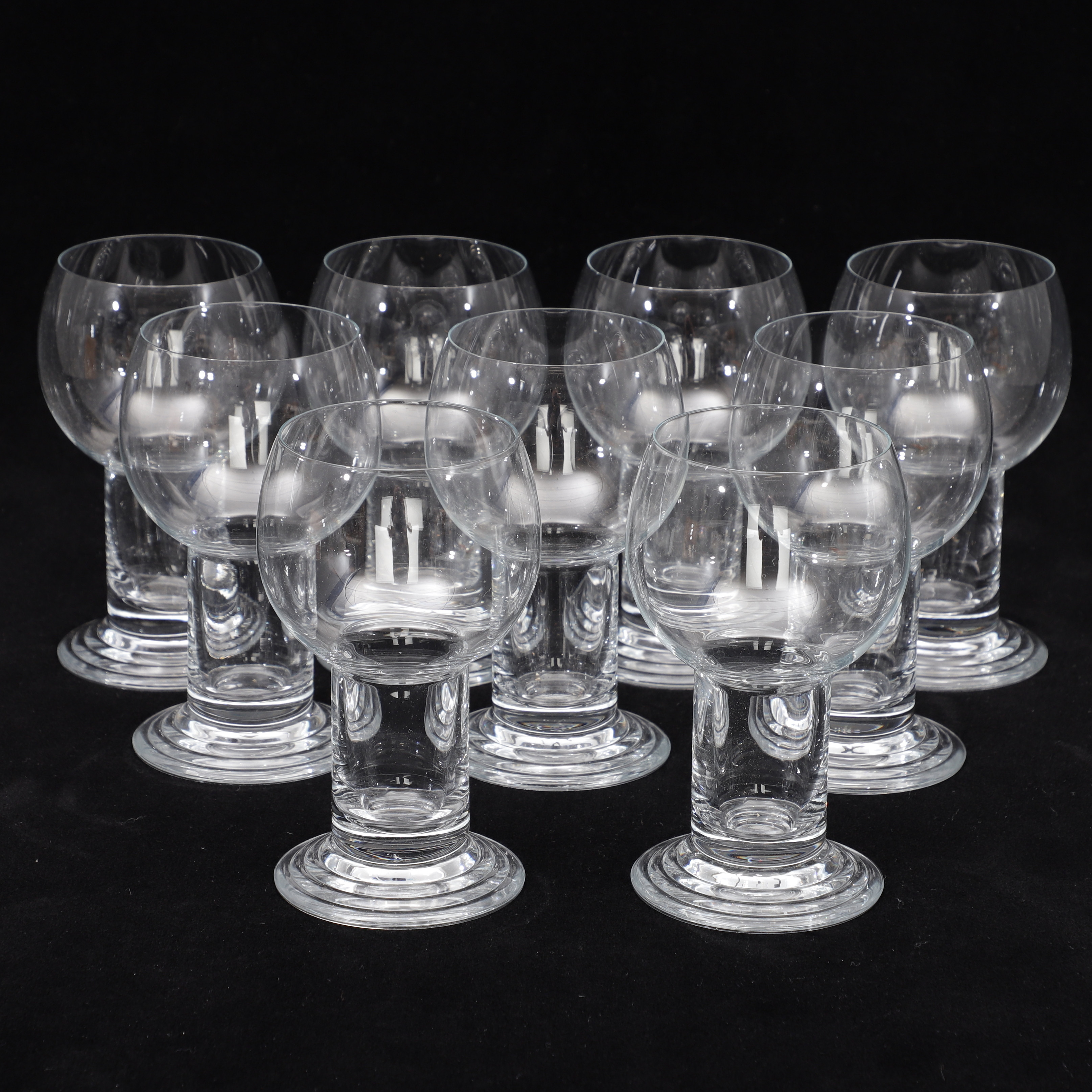 ÖLGLAS, 9 st, "Allglas", Boda Nova, 1980-tal.