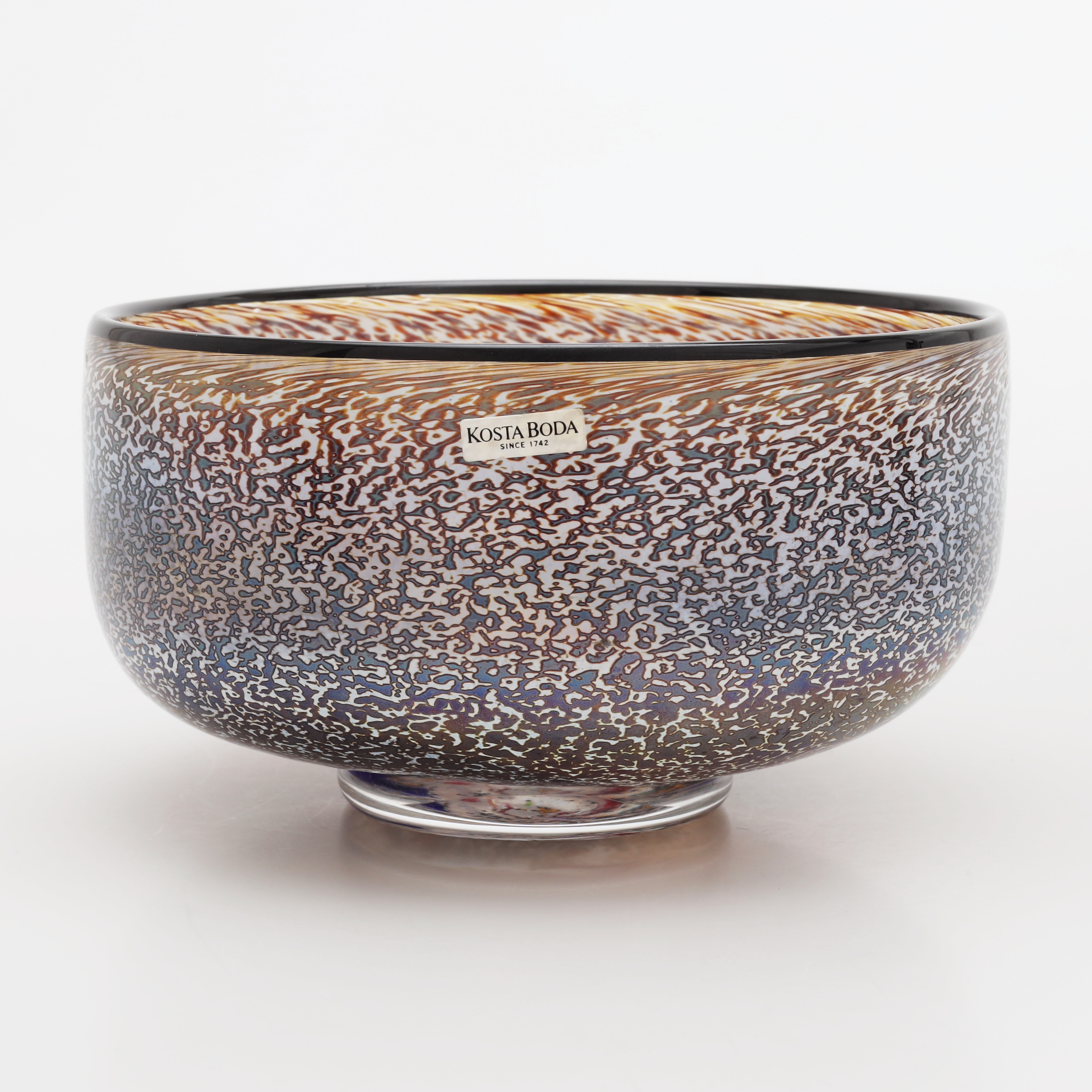 BERTIL VALLIEN. SKÅL, "Comet", glas, Kosta Boda.