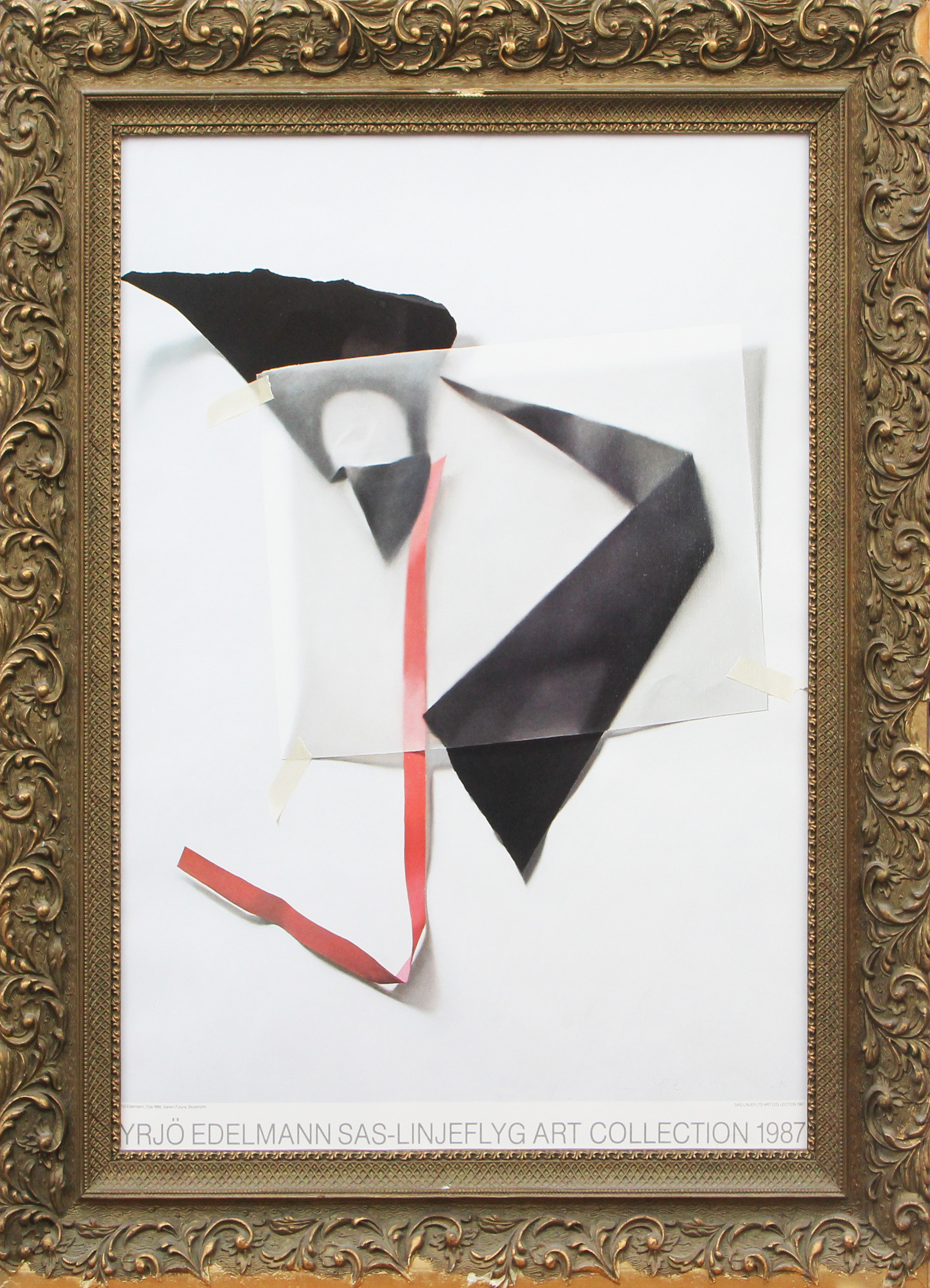 YRJÖ EDELMANN. AFFISCH, 1987.