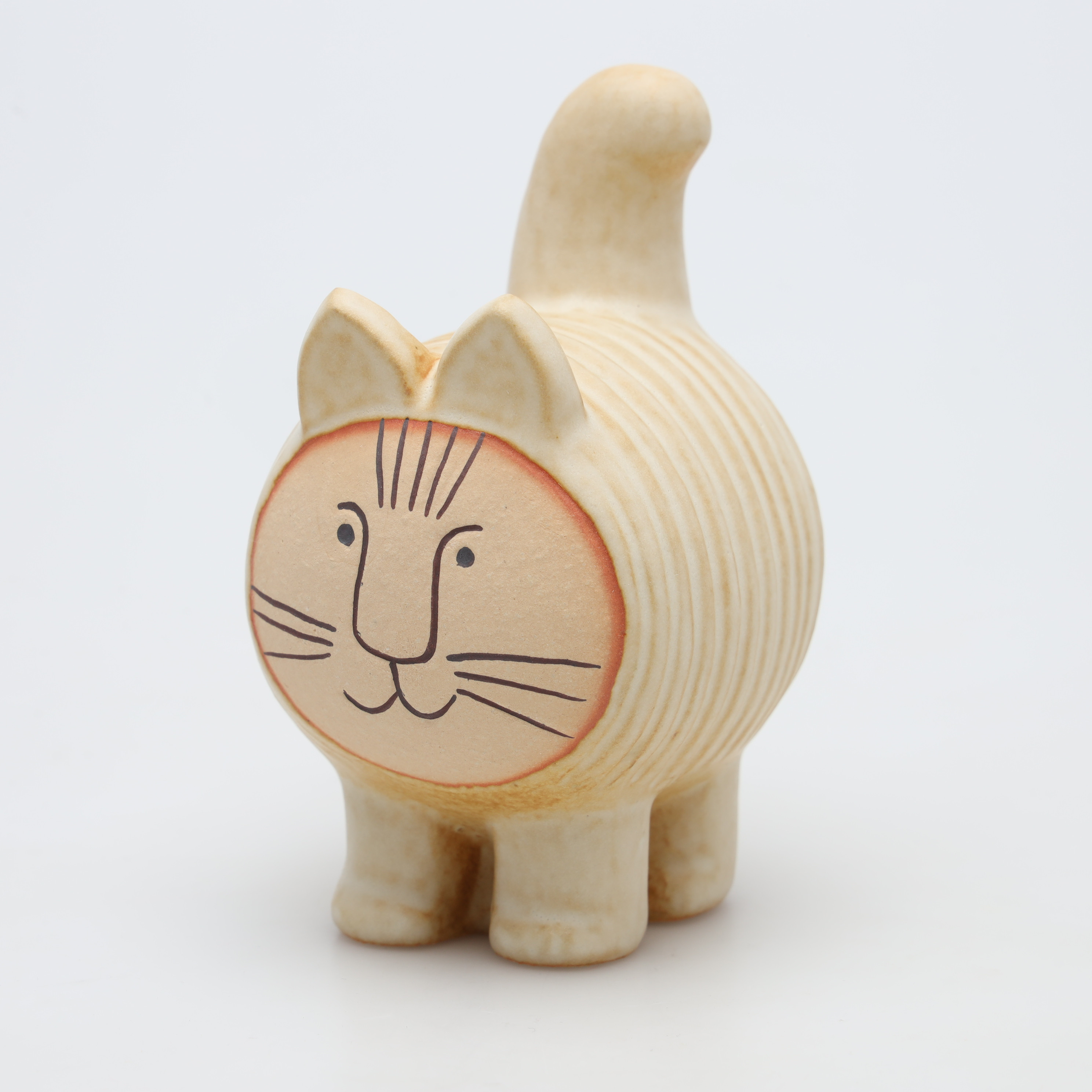 LISA LARSON. FIGURIN, stengods, "JP Katt", Gustavsberg.