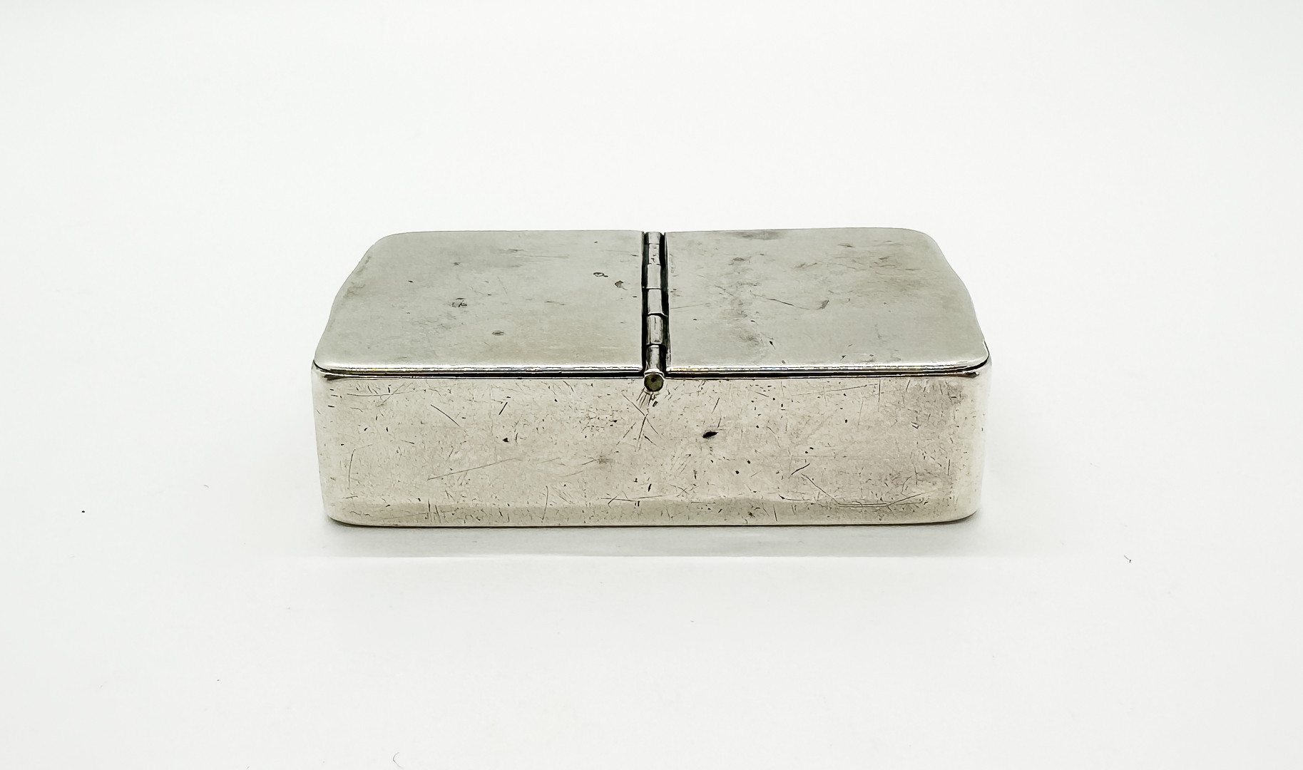 GUSTAF FOLCKER. Stockholm 1837. Dosa. Silver.