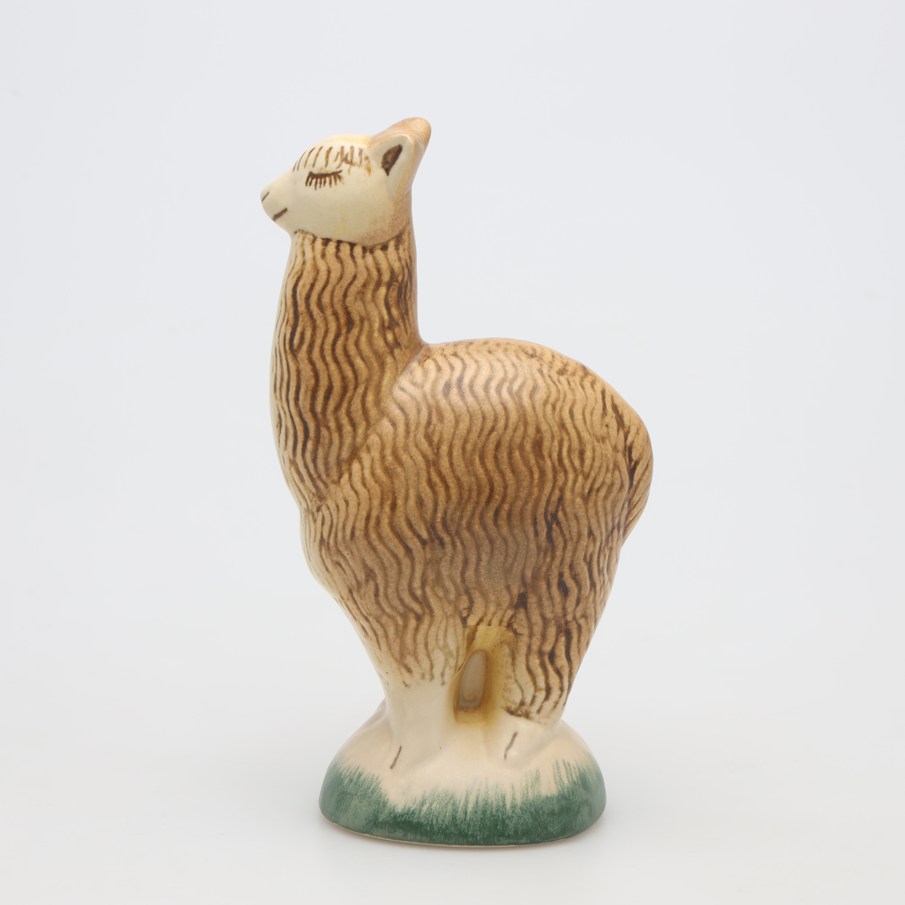 LISA LARSON. FIGURIN, stengods, "Lama/Alpacka", Gustavsberg.