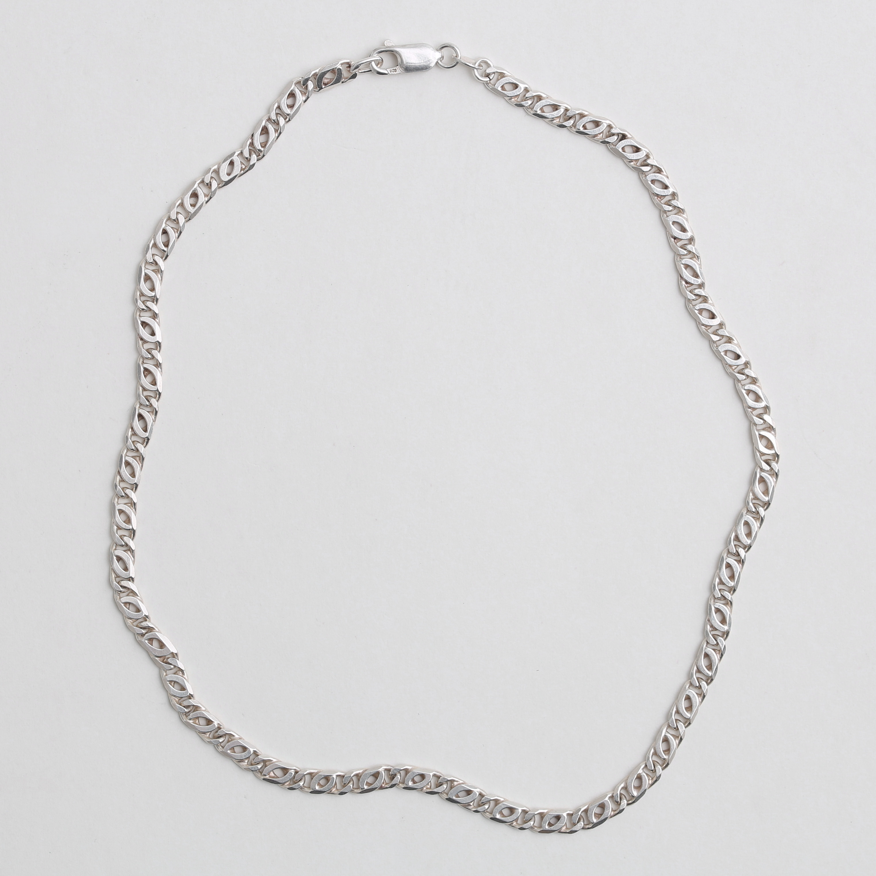HALSKEDJA, silver, 19 gram.