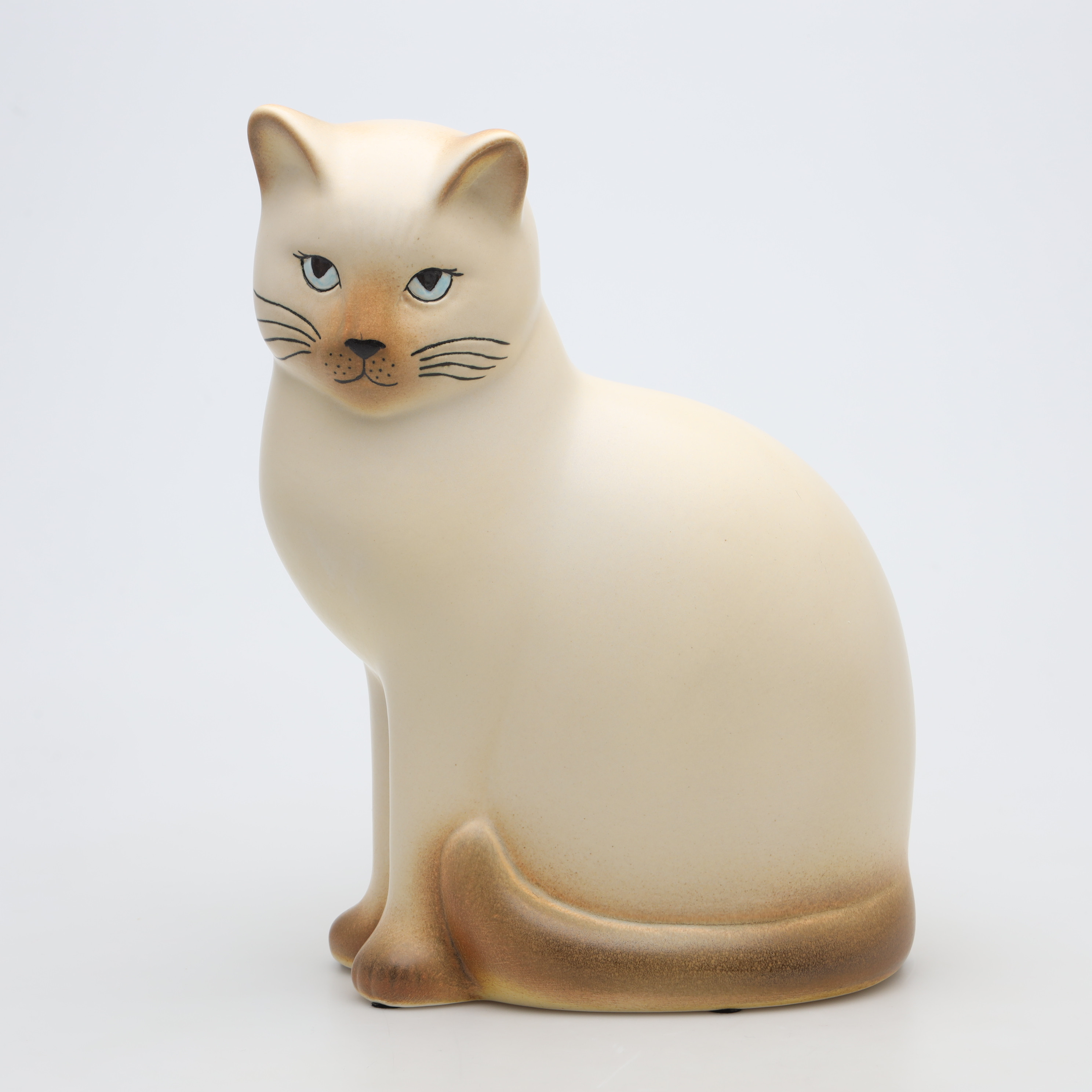 LISA LARSON. FIGURIN, stengods, katt, "Måns Maxi", Gustavsberg, K-studion.