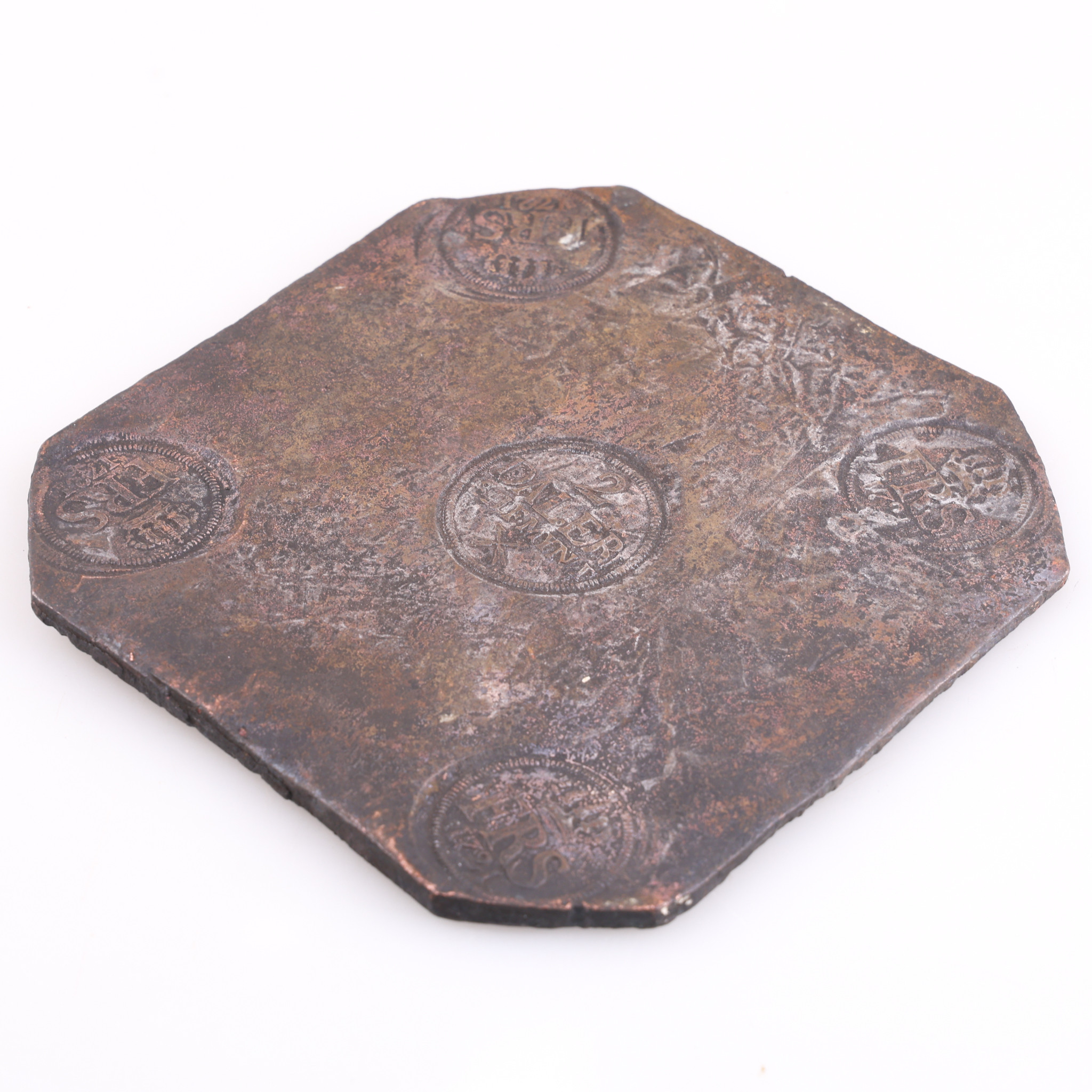 PLÅTMYNT, 2 daler, silvermynt, FRS, 1721.