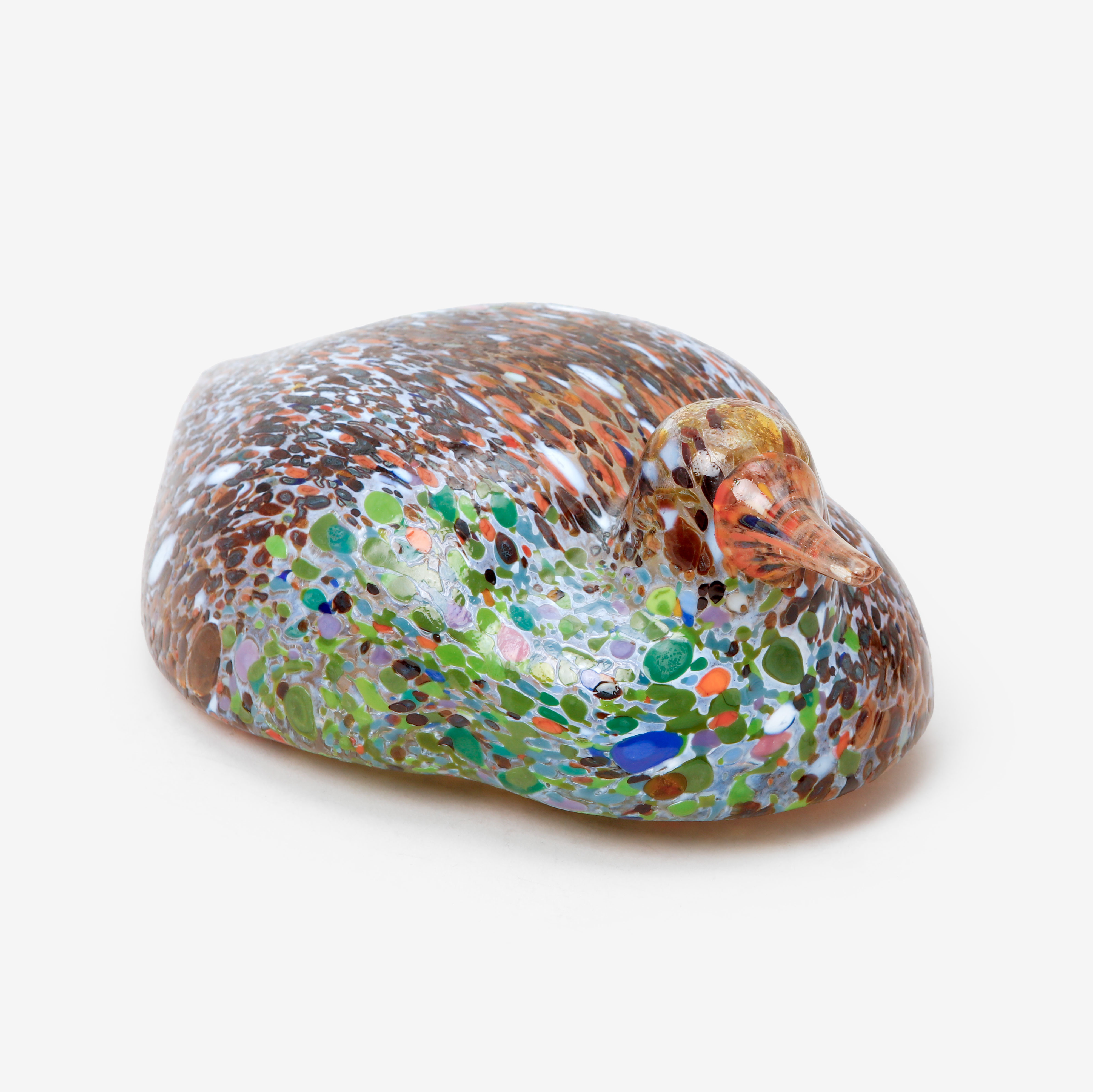 BERTIL VALLIEN. Figurin, glas, "Kosta Birds".