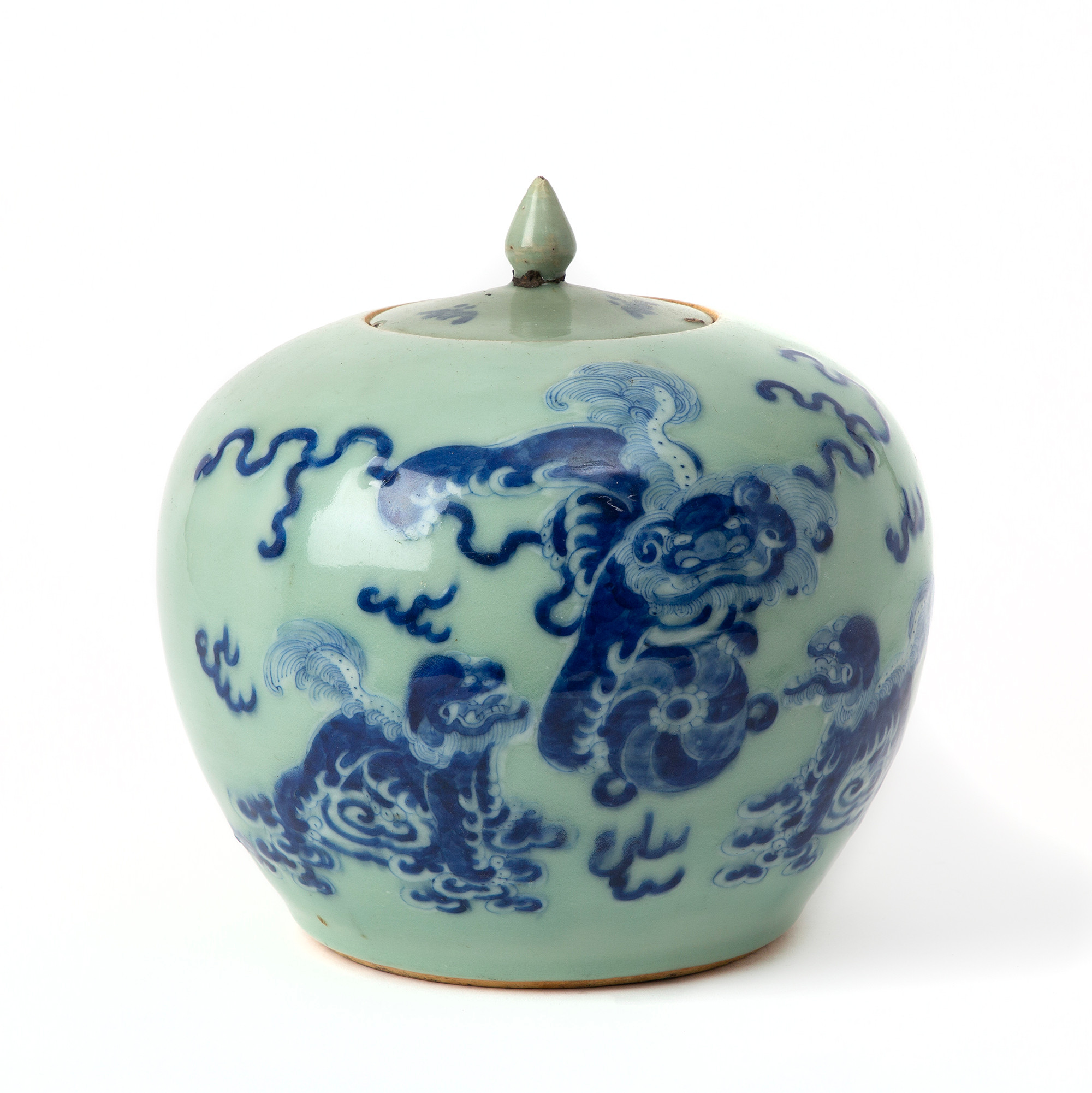 LOCKURNA, porslin, Kina, 17/1800-tal.