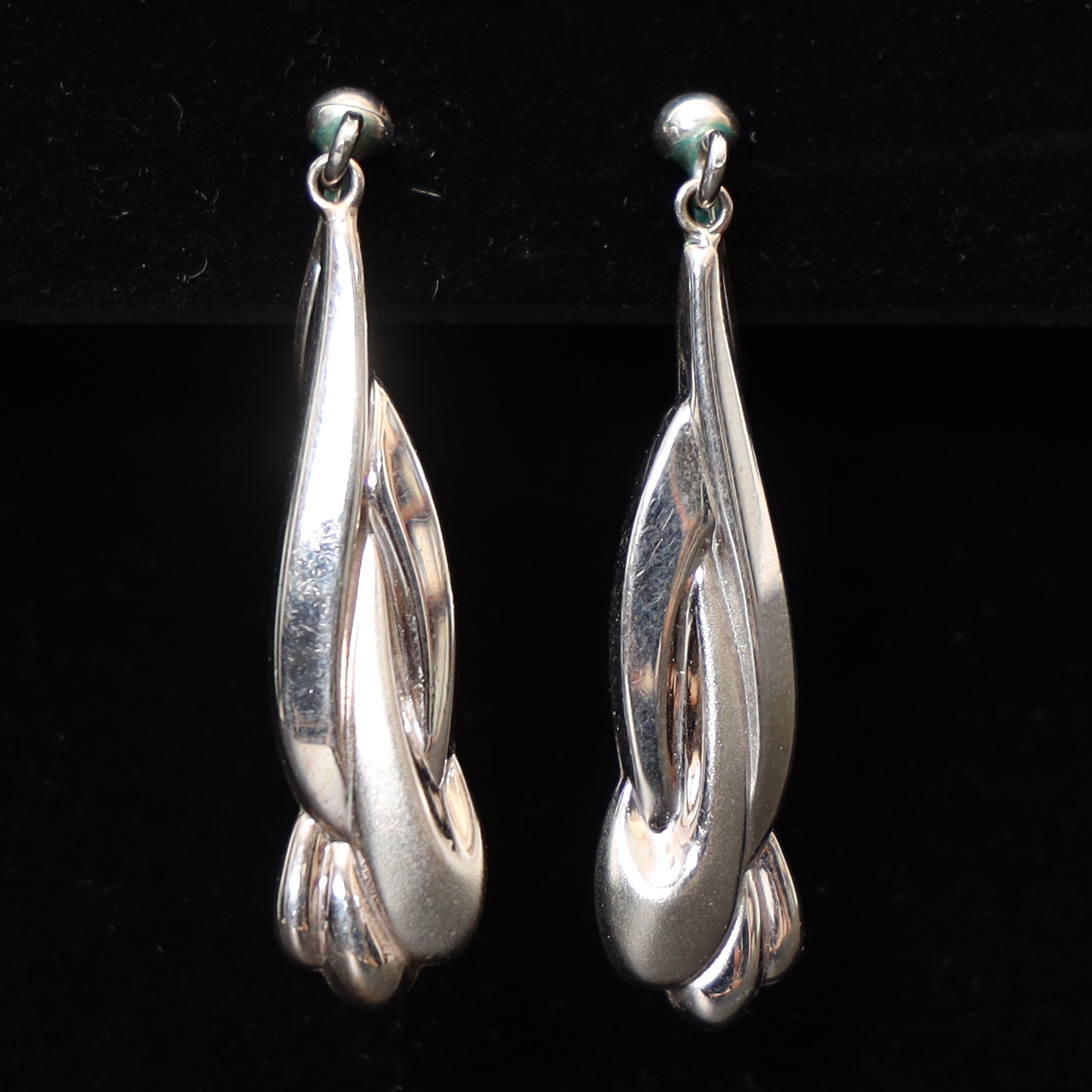 ÖRHÄNGEN, ett par, sterlingsilver.