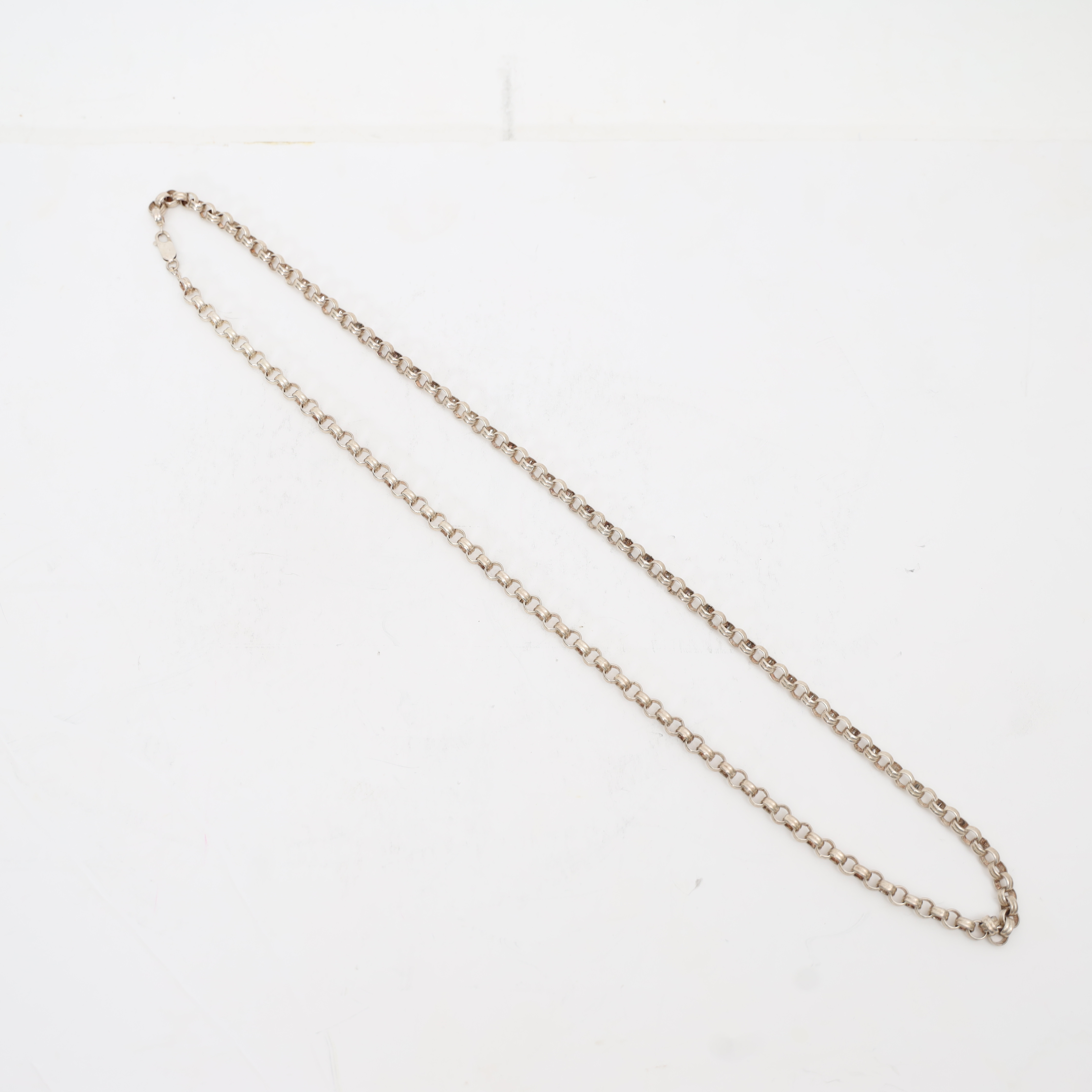 HALSBAND, sterlingsilver, ärtlänk.