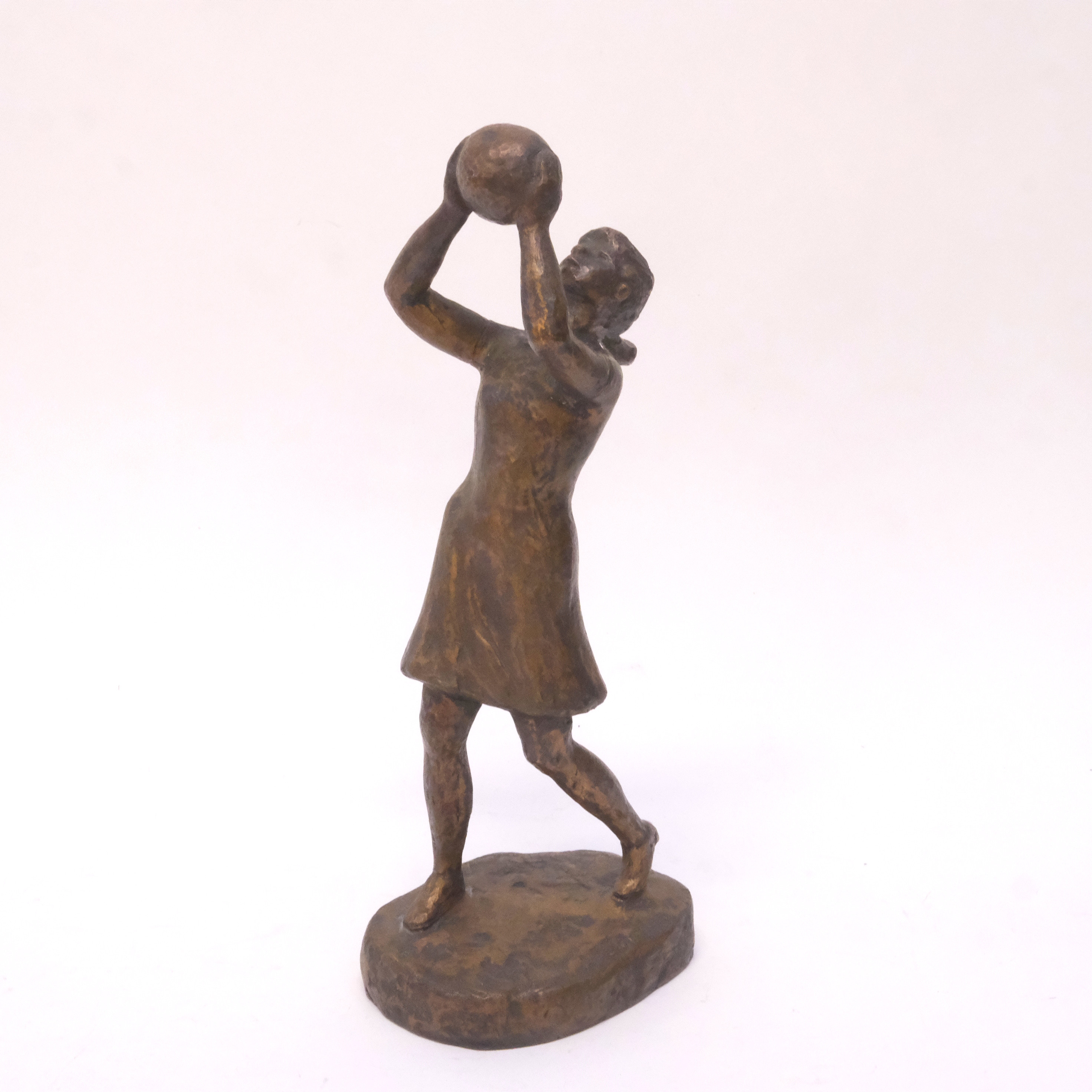 ERIK DEMUTH. SKULPTUR I BRONS.