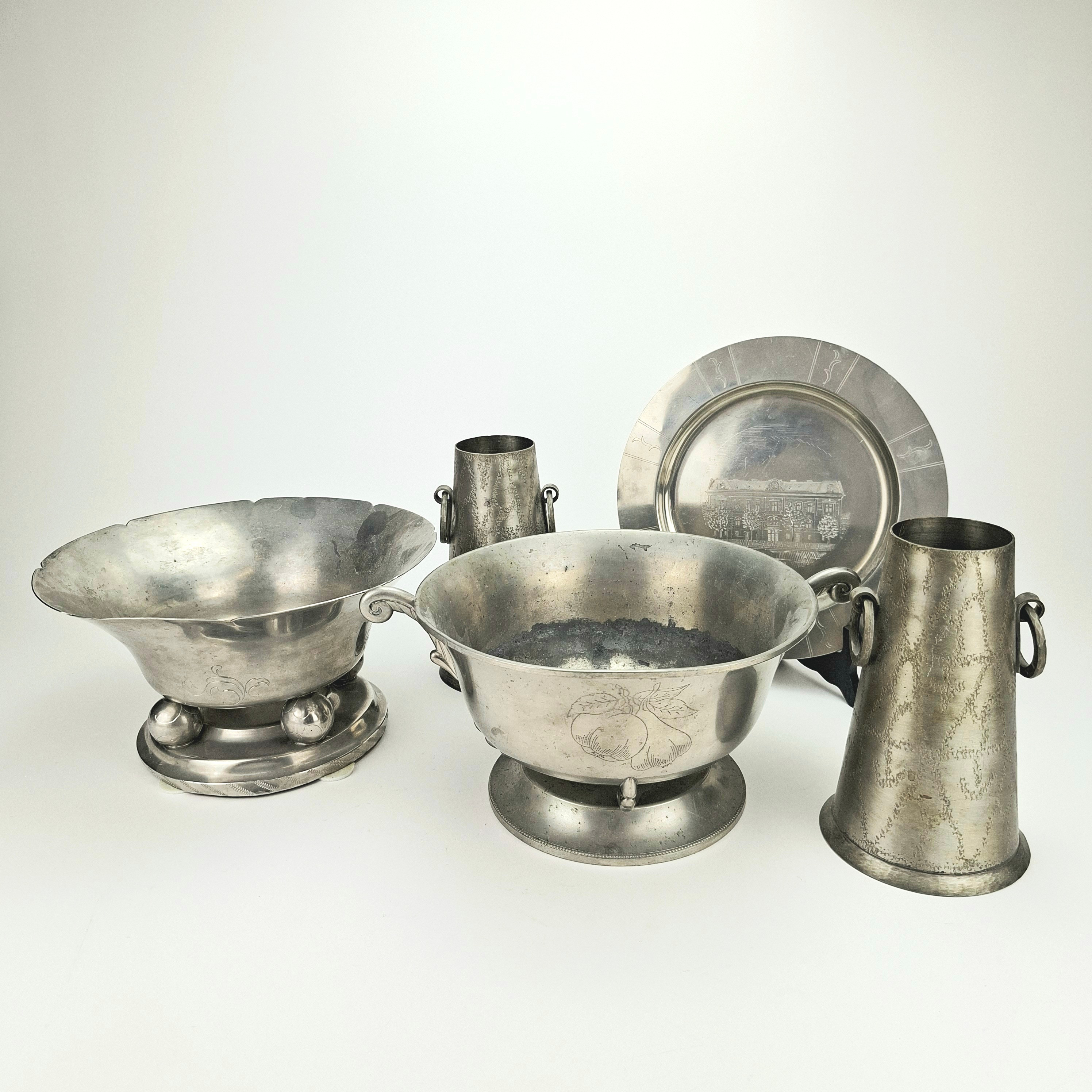 TENNFÖREMÅL, 5 delar, Sverige, 1900-tal.