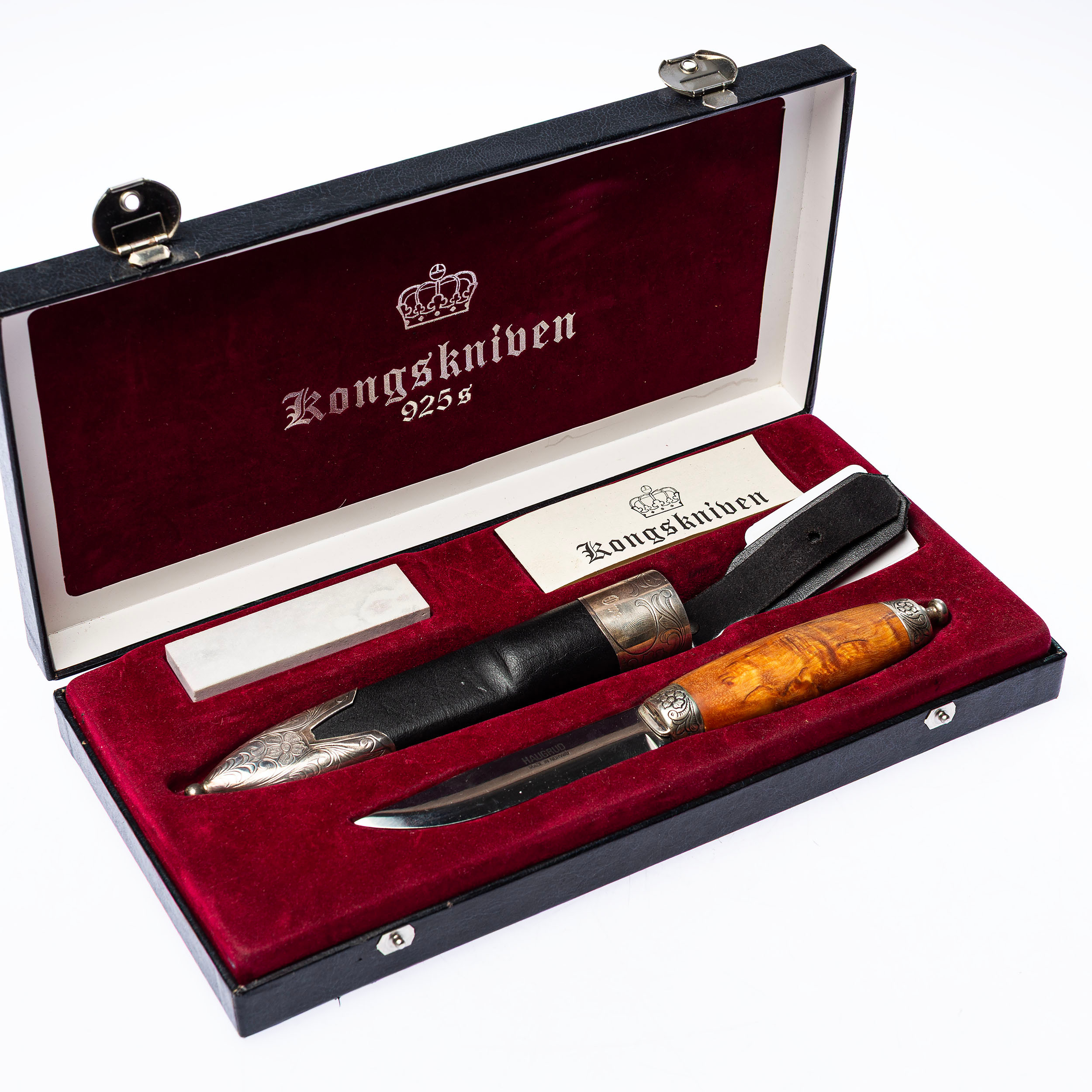 Kniv med slida, "Kongskniven", Haugrud.