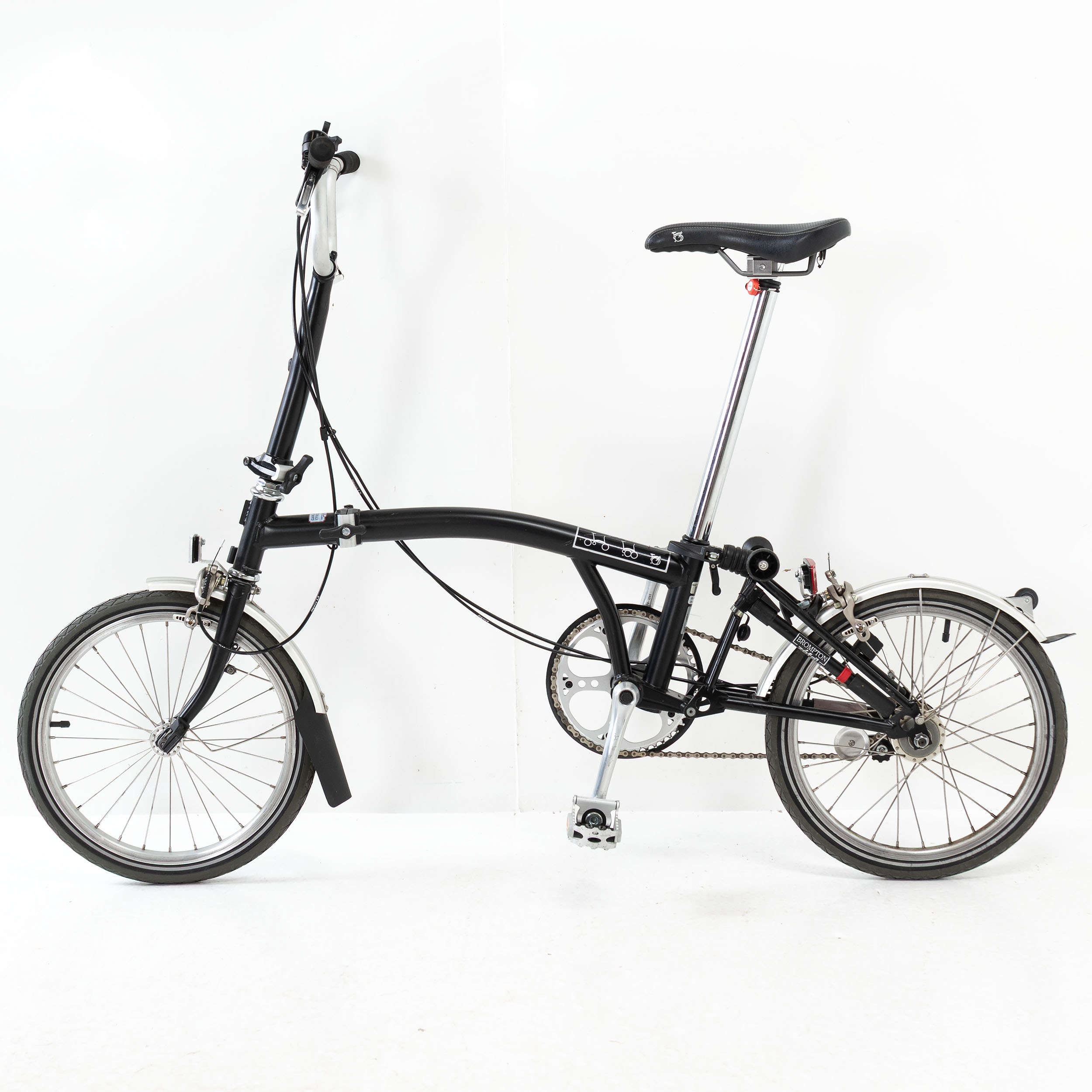 CYKEL 16", hopfällbar, Brompton.