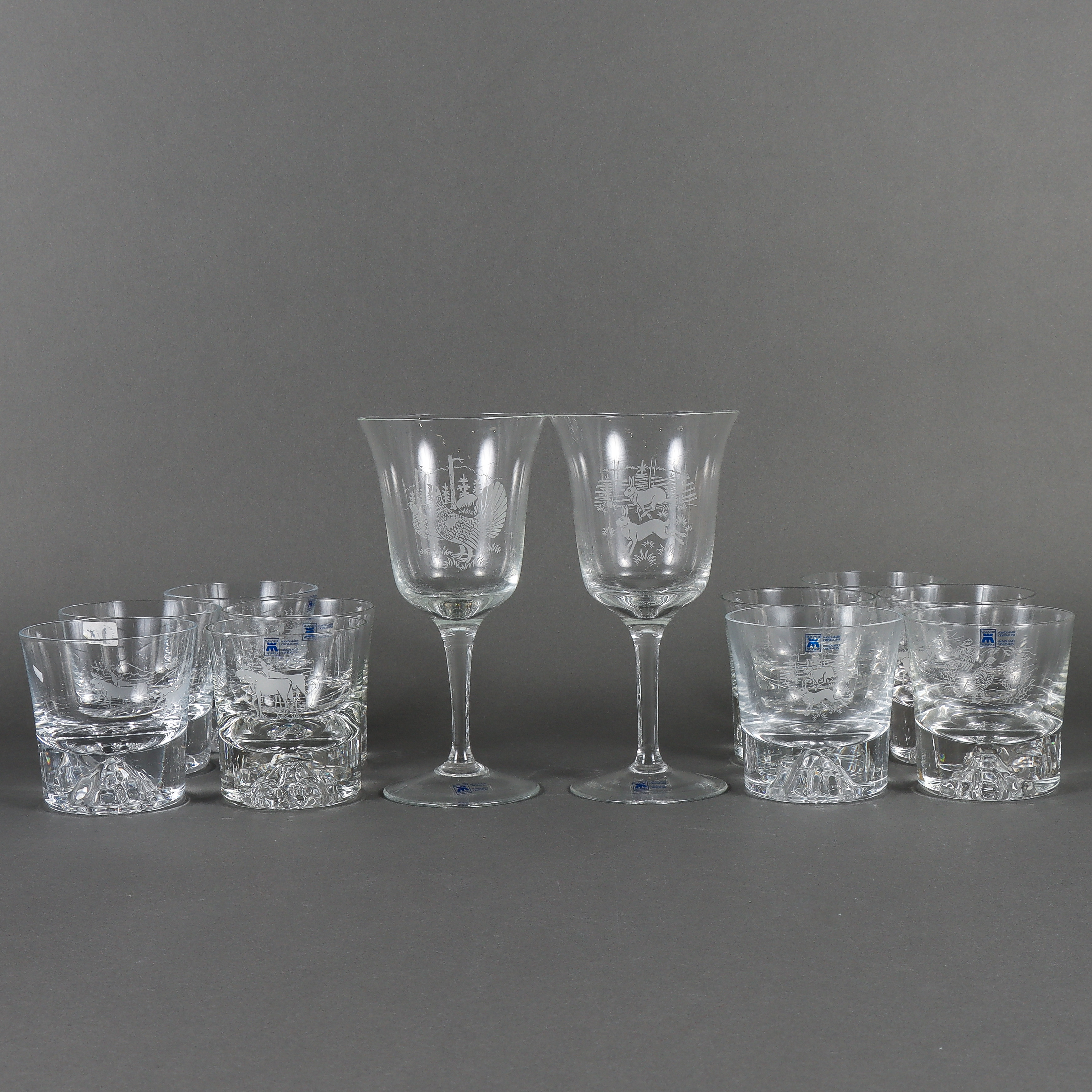 GLAS Magnor Glasbruk 12 stycken.