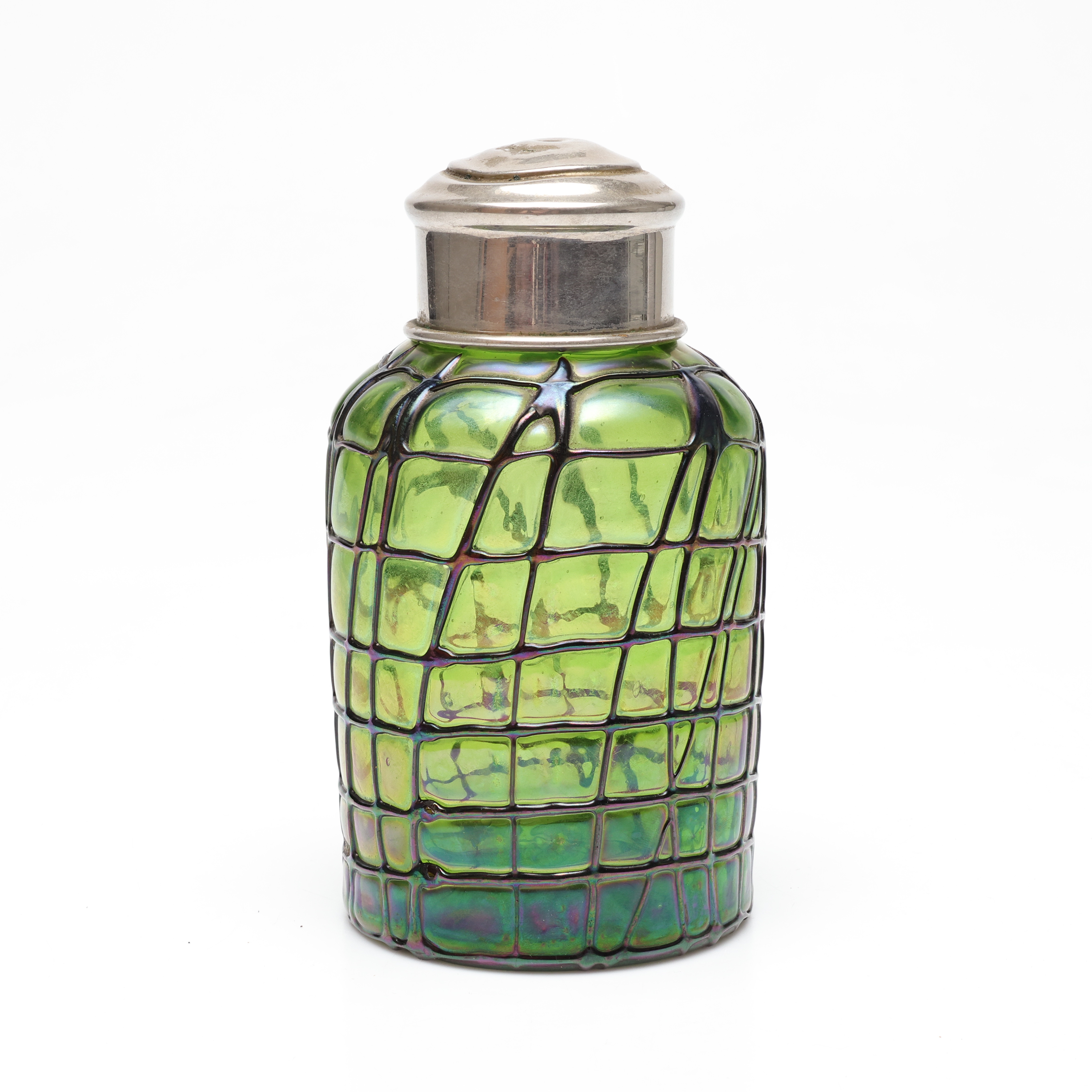LOCKDOSA, glas, troligen Pallme-König & Habel vas, kostar nära Teplitz, omkring 1900.